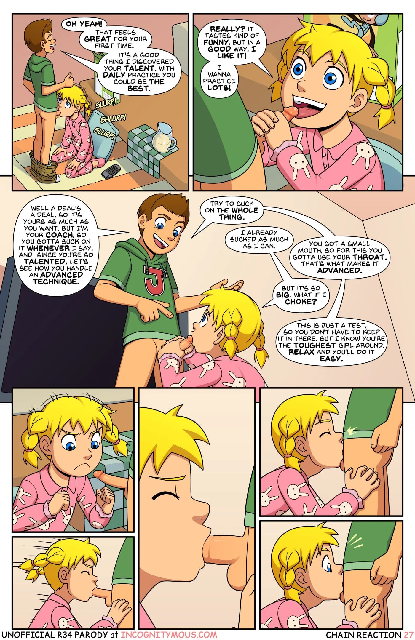 Chain Reaction (Power Pack) [Incognitymous] - Chapter 1 — Page 28