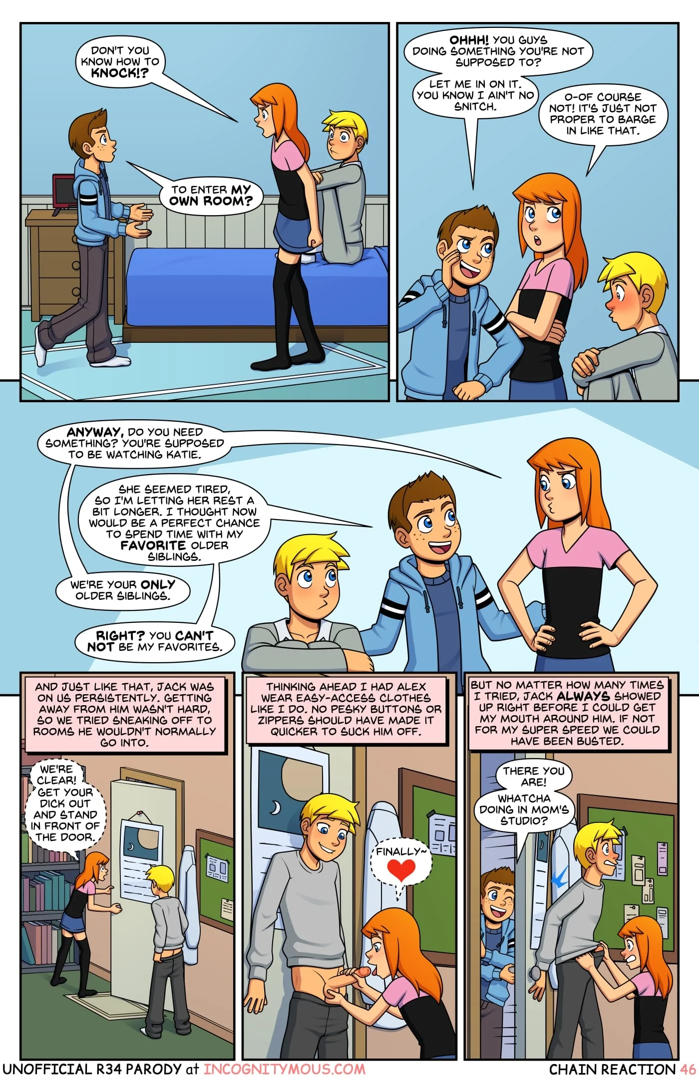 Chain Reaction (Power Pack) [Incognitymous] - Chapter 2 — Page 4