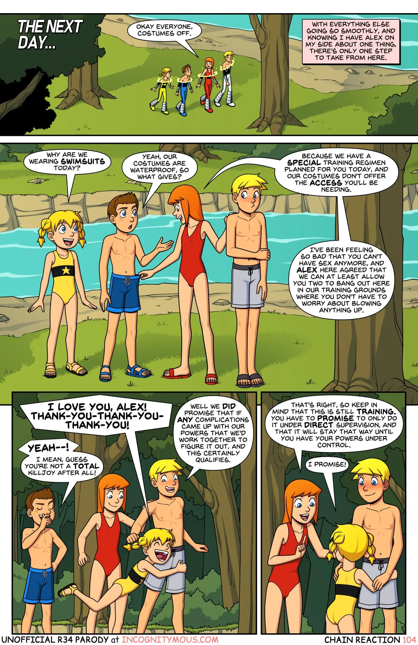 Chain Reaction (Power Pack) [Incognitymous] - Chapter 4 — Page 10