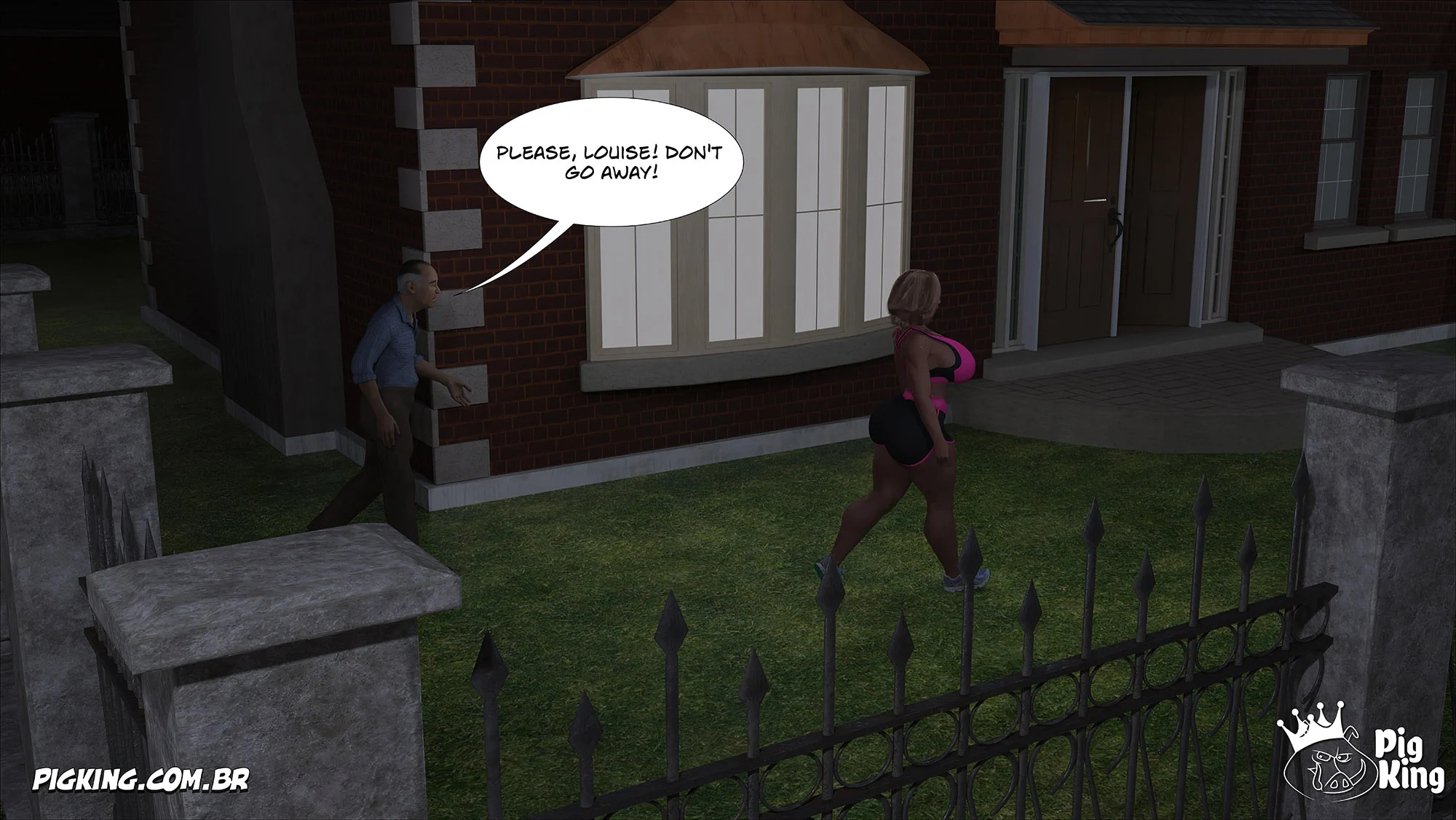 Louise [CrazyDad3D] - Chapter 7 — Page 45