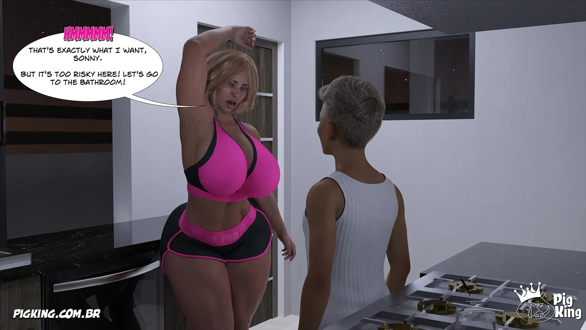 Louise [CrazyDad3D] - Chapter 7 — Page 81