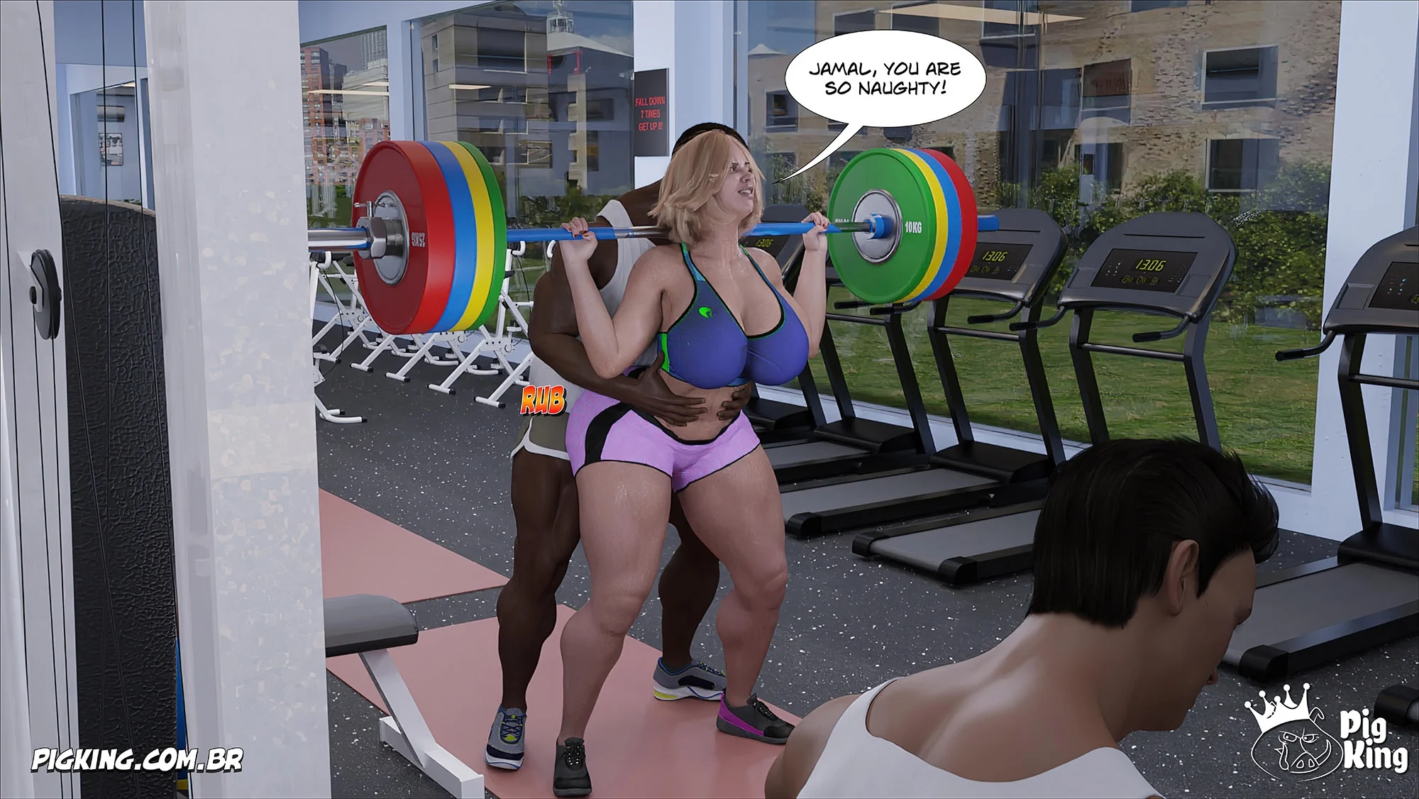 Louise [CrazyDad3D] - Chapter 2 — Page 35