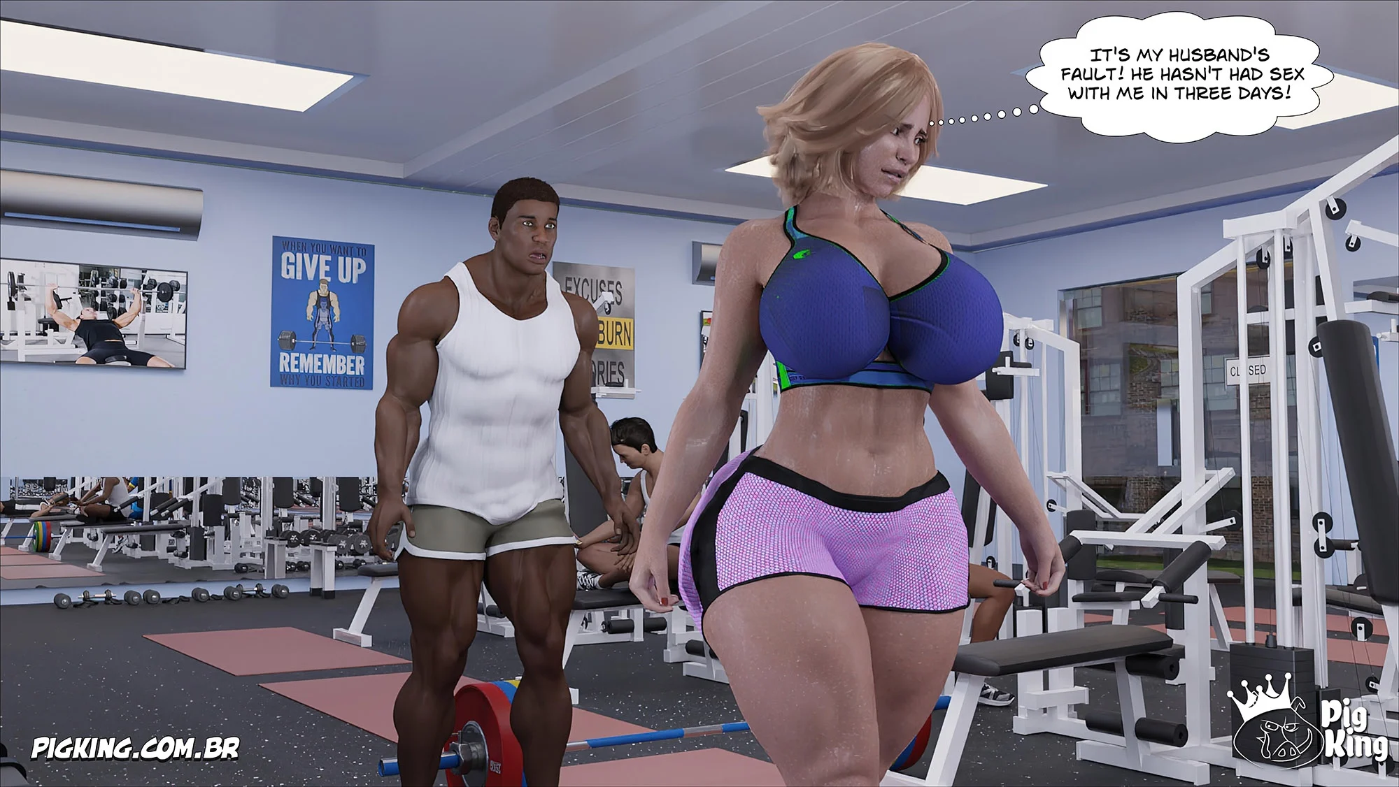 Louise [CrazyDad3D] - Chapter 2 — Page 56