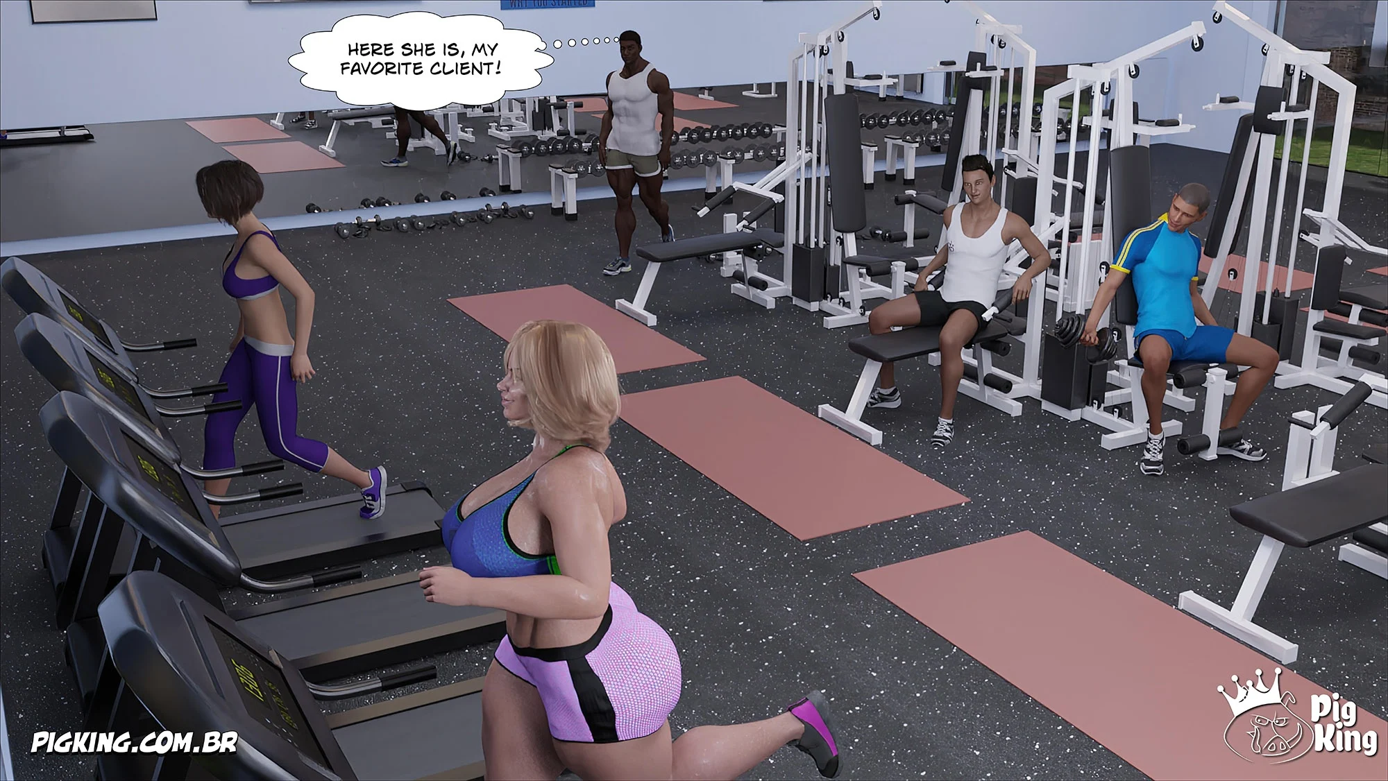 Louise [CrazyDad3D] - Chapter 2 — Page 9