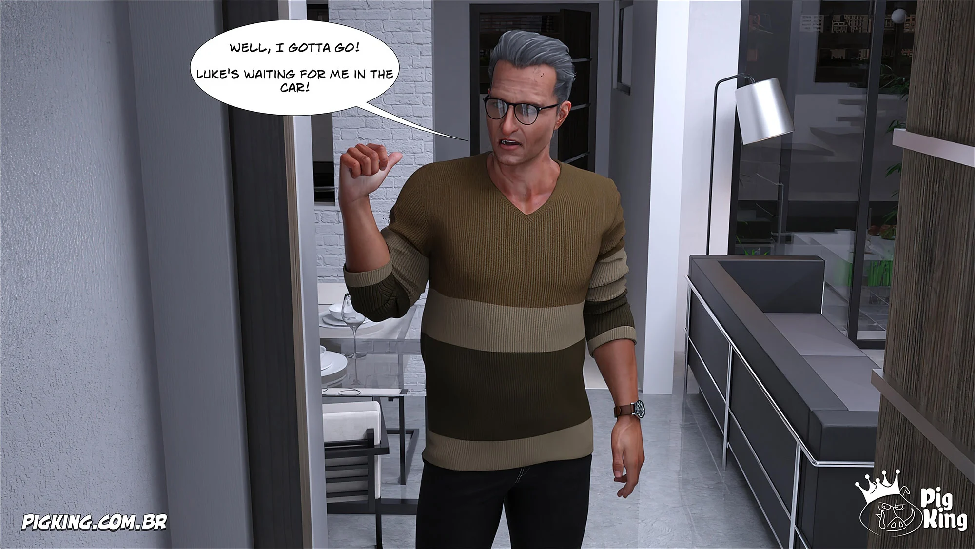 Louise [CrazyDad3D] - Chapter 5 — Page 32