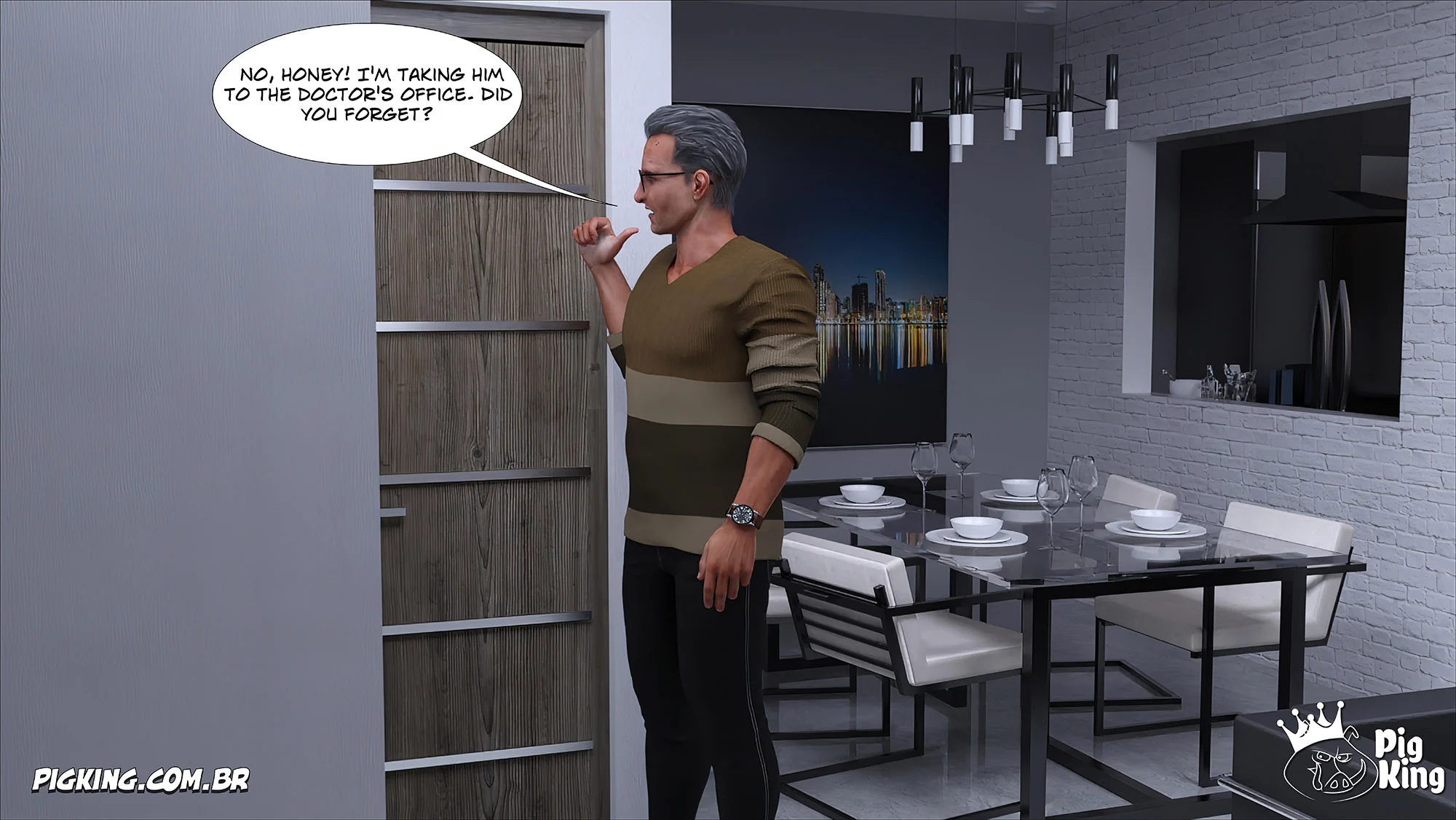 Louise [CrazyDad3D] - Chapter 5 — Page 34