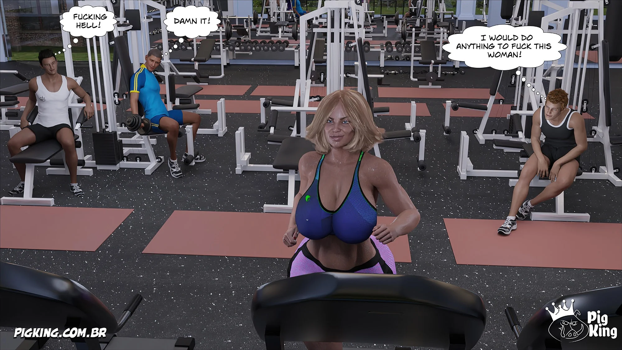 Louise [CrazyDad3D] - Chapter 1 — Page 101