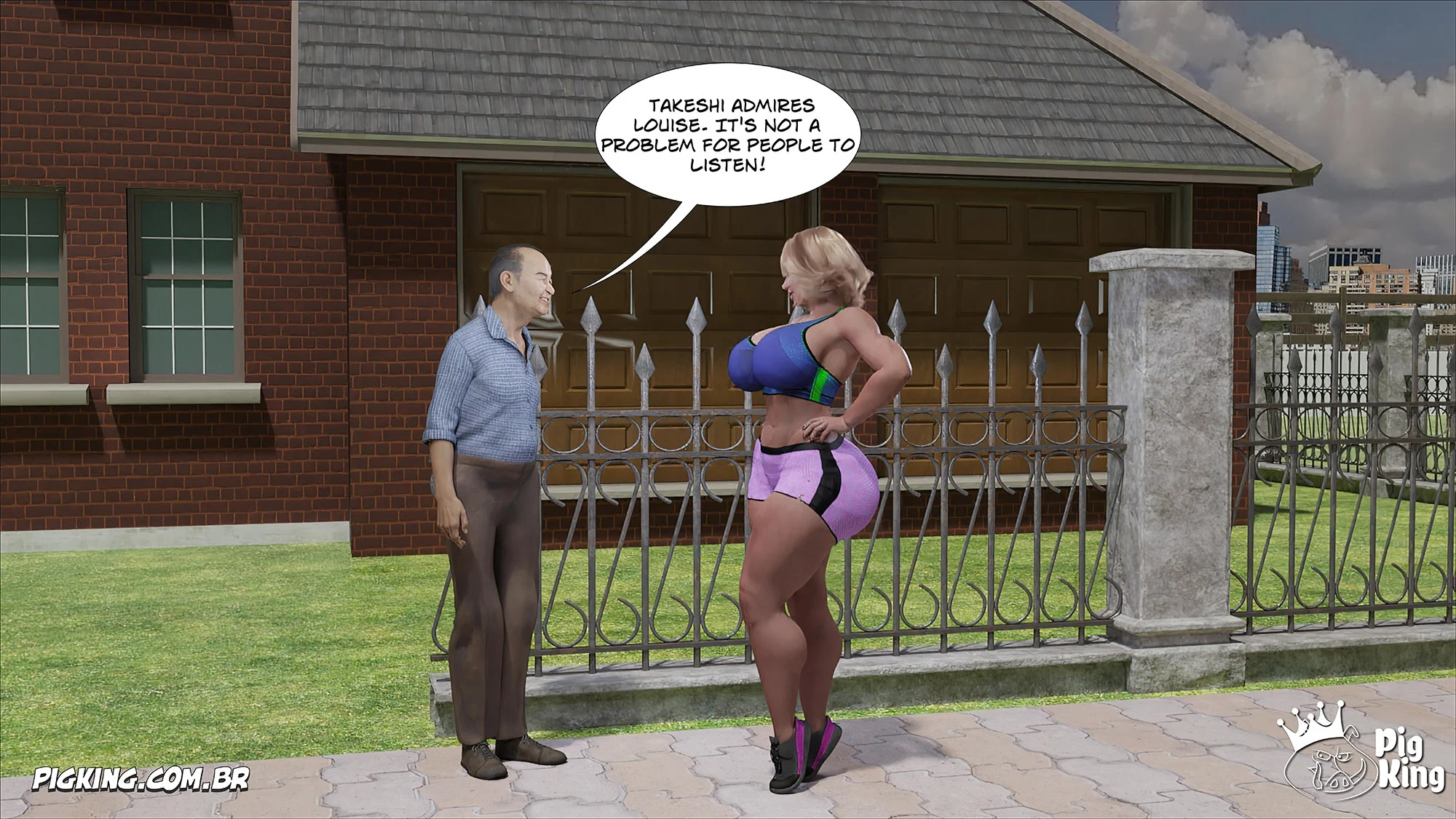 Louise [CrazyDad3D] - Chapter 1 — Page 71