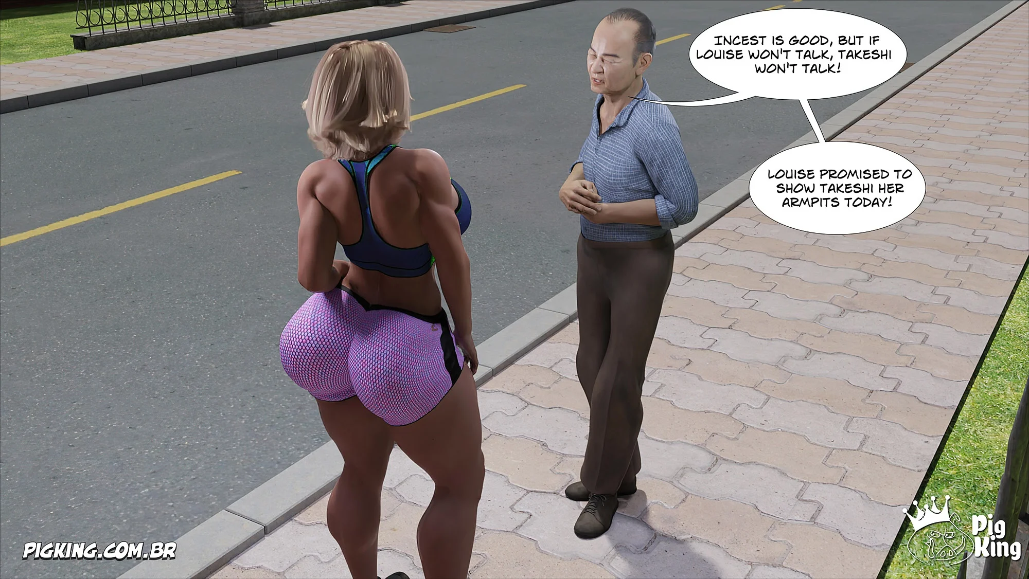 Louise [CrazyDad3D] - Chapter 1 — Page 74