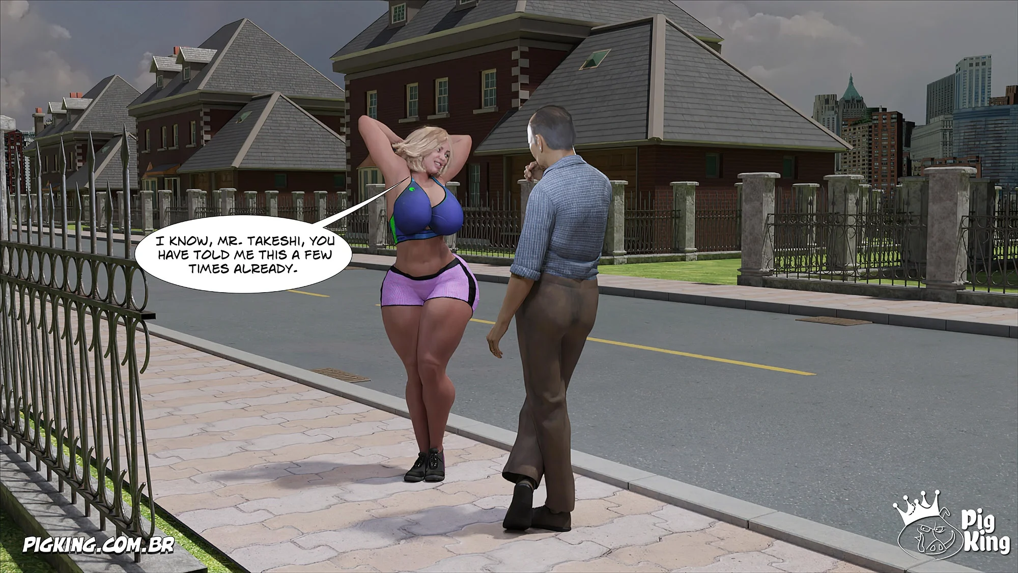 Louise [CrazyDad3D] - Chapter 1 — Page 80