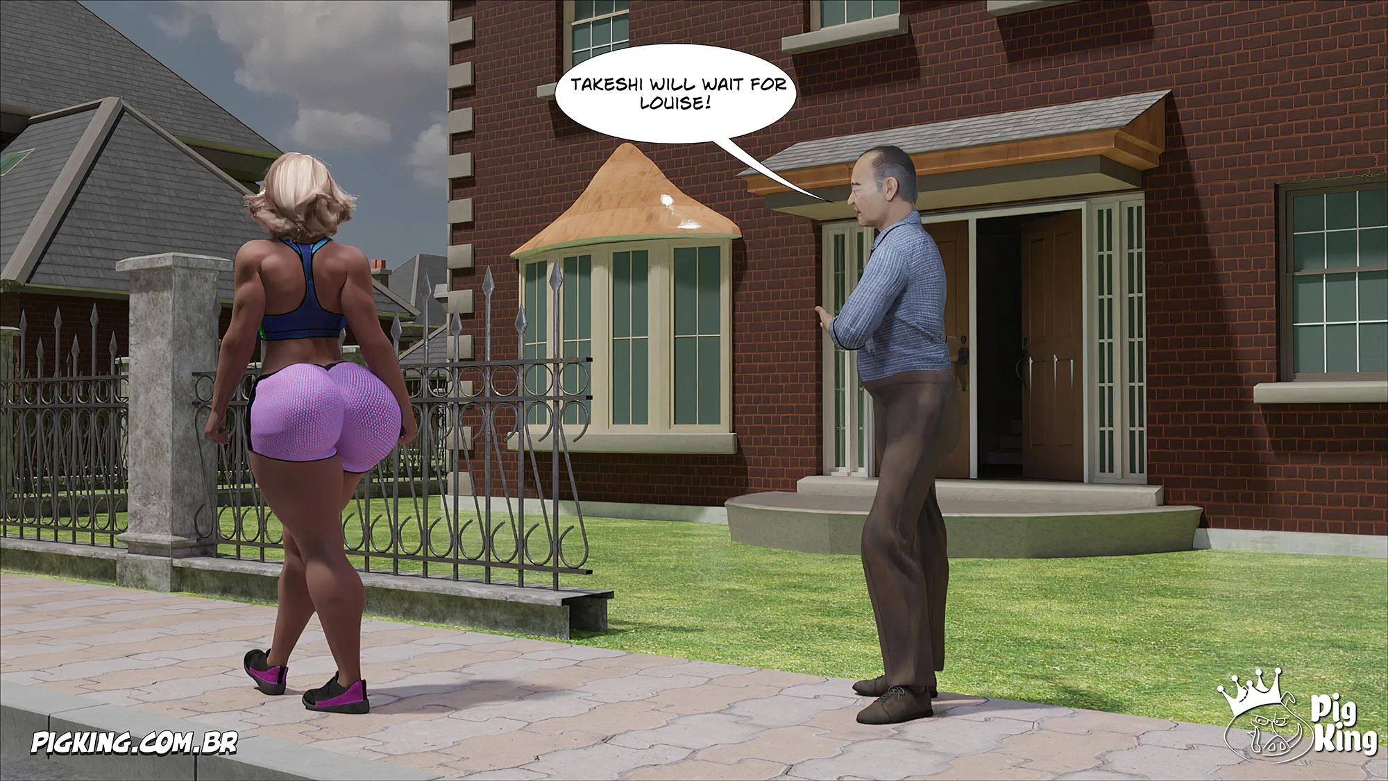 Louise [CrazyDad3D] - Chapter 1 — Page 85