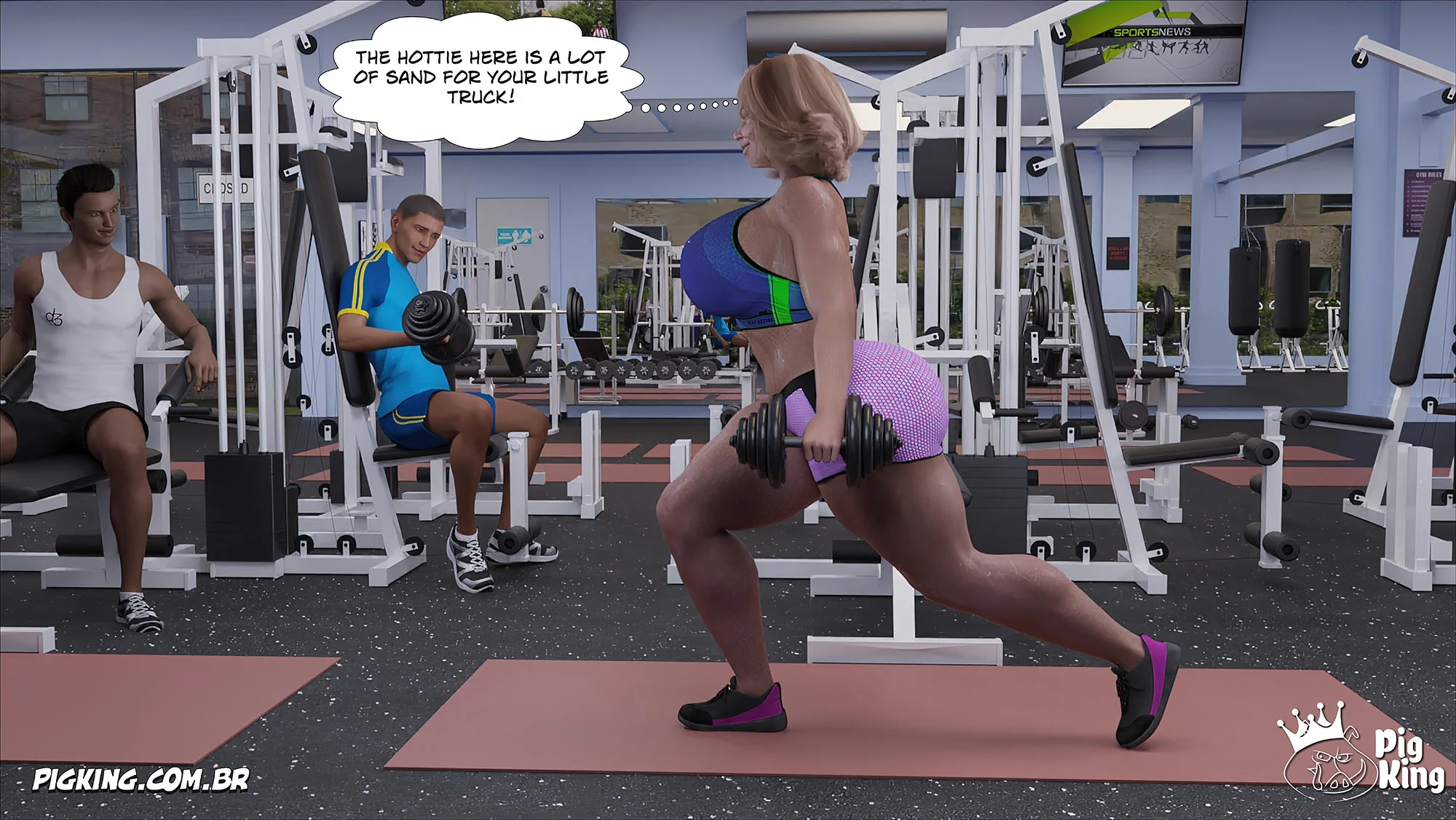 Louise [CrazyDad3D] - Chapter 1 — Page 96