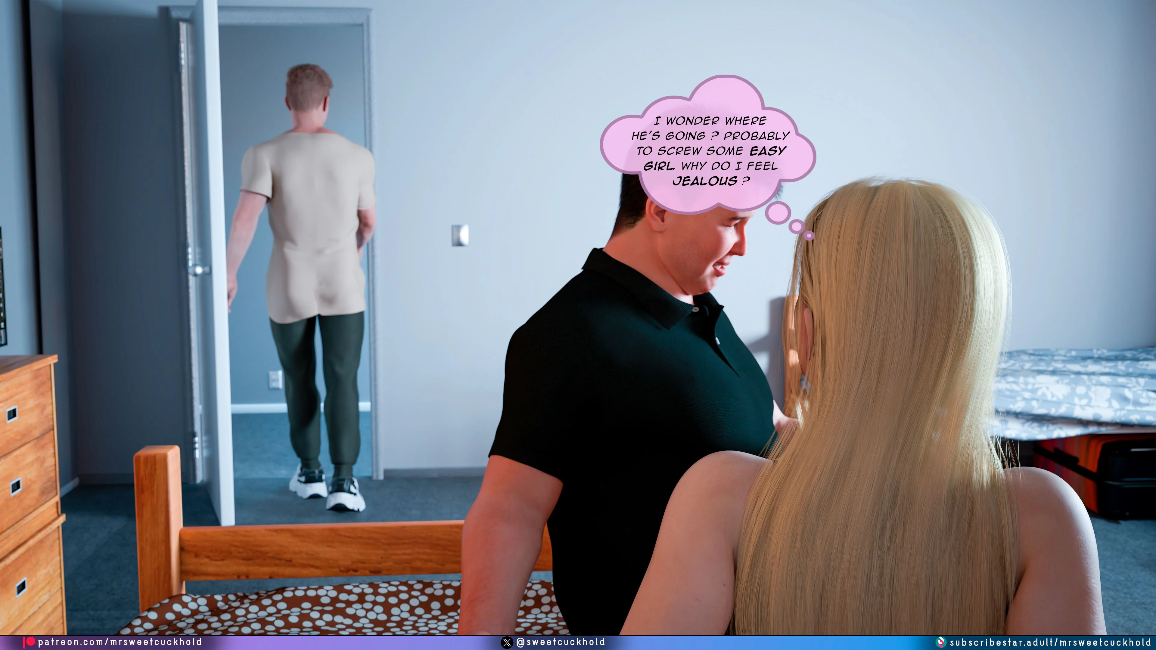 Much bigger than my boyfriend [Mr.SweetCuckhold] - Chapter 7 — Page 101