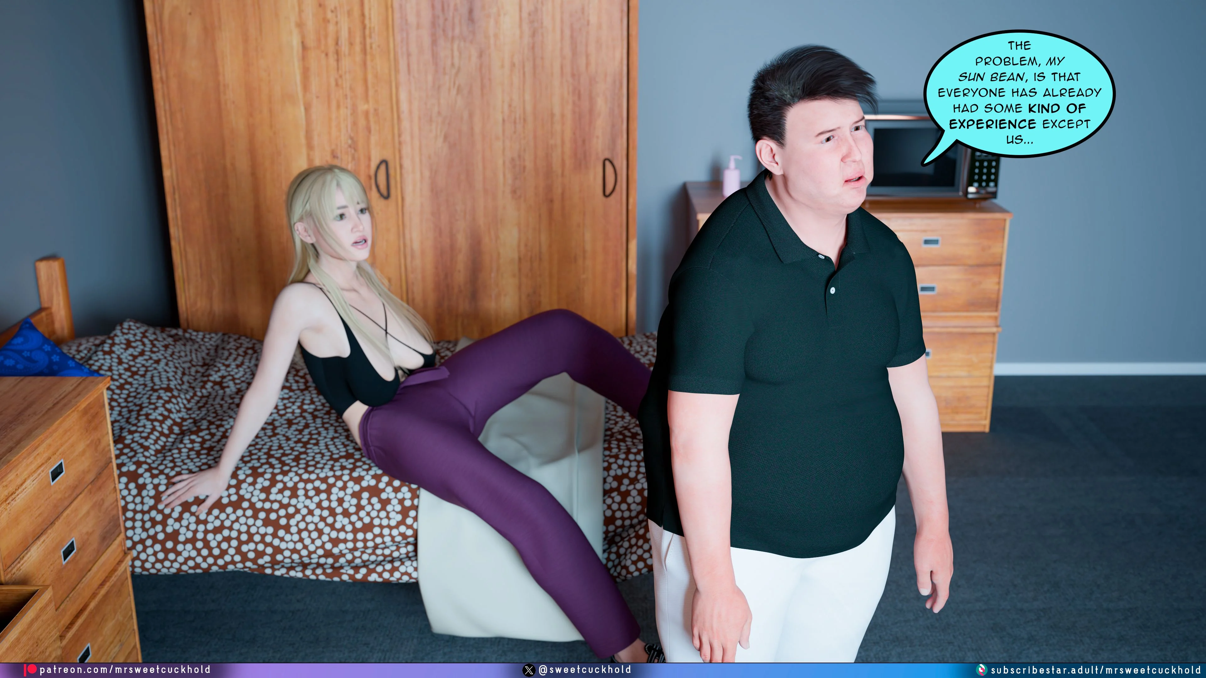 Much bigger than my boyfriend [Mr.SweetCuckhold] - Chapter 7 — Page 107