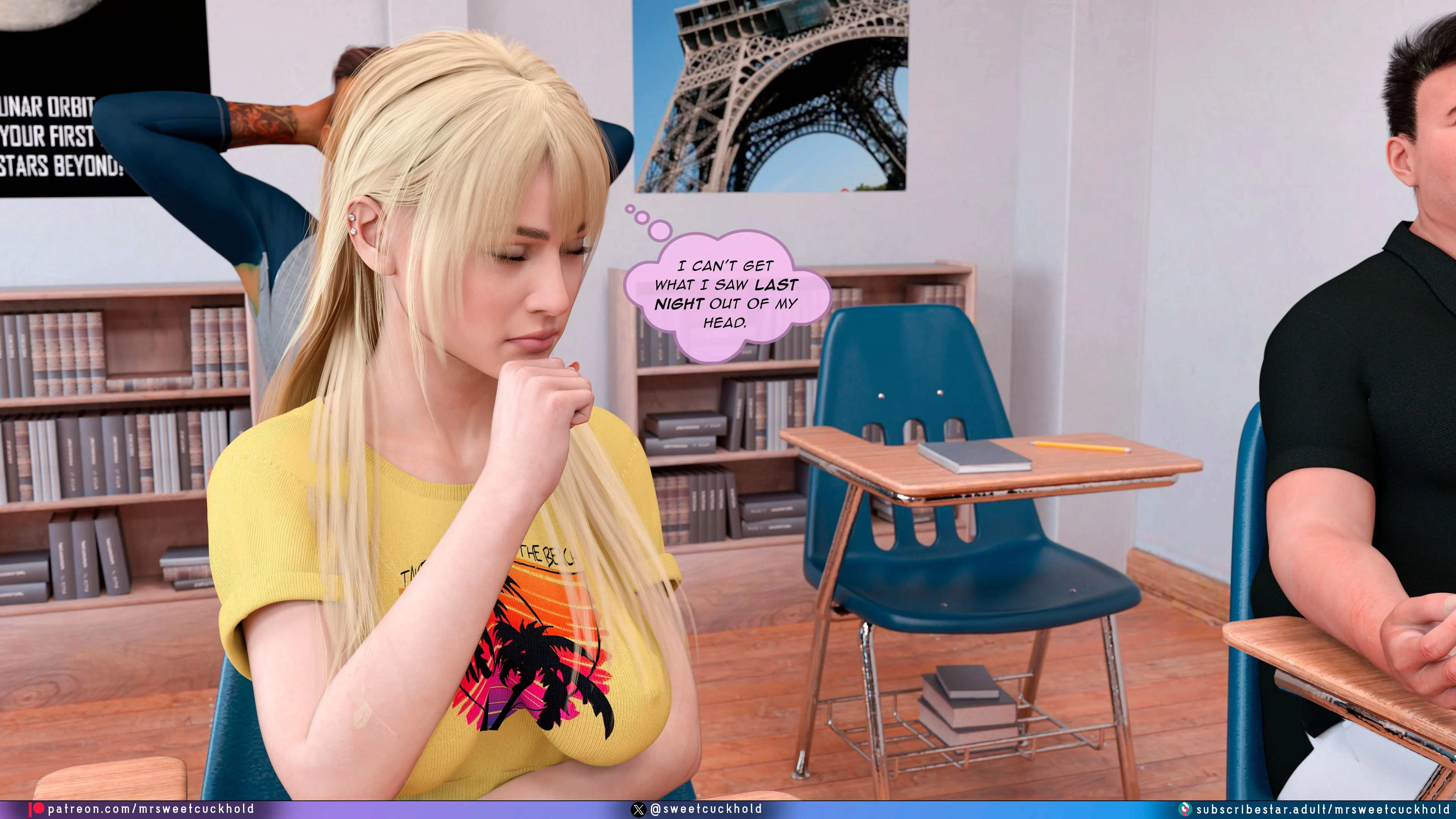 Much bigger than my boyfriend [Mr.SweetCuckhold] - Chapter 7 — Page 89