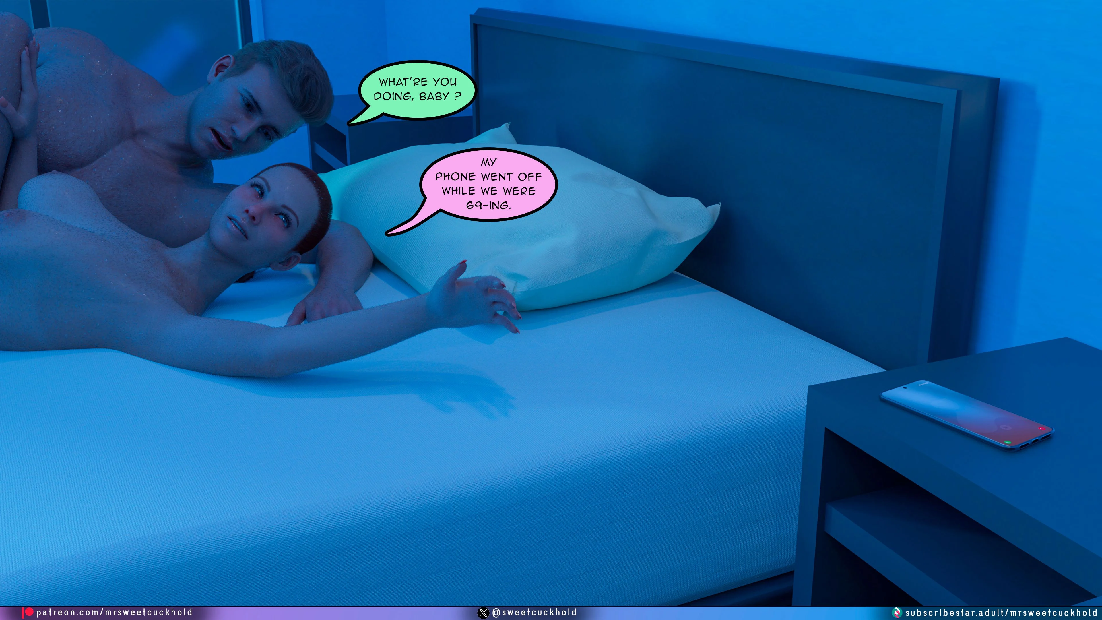 Much bigger than my boyfriend [Mr.SweetCuckhold] - Chapter 7 — Page 9