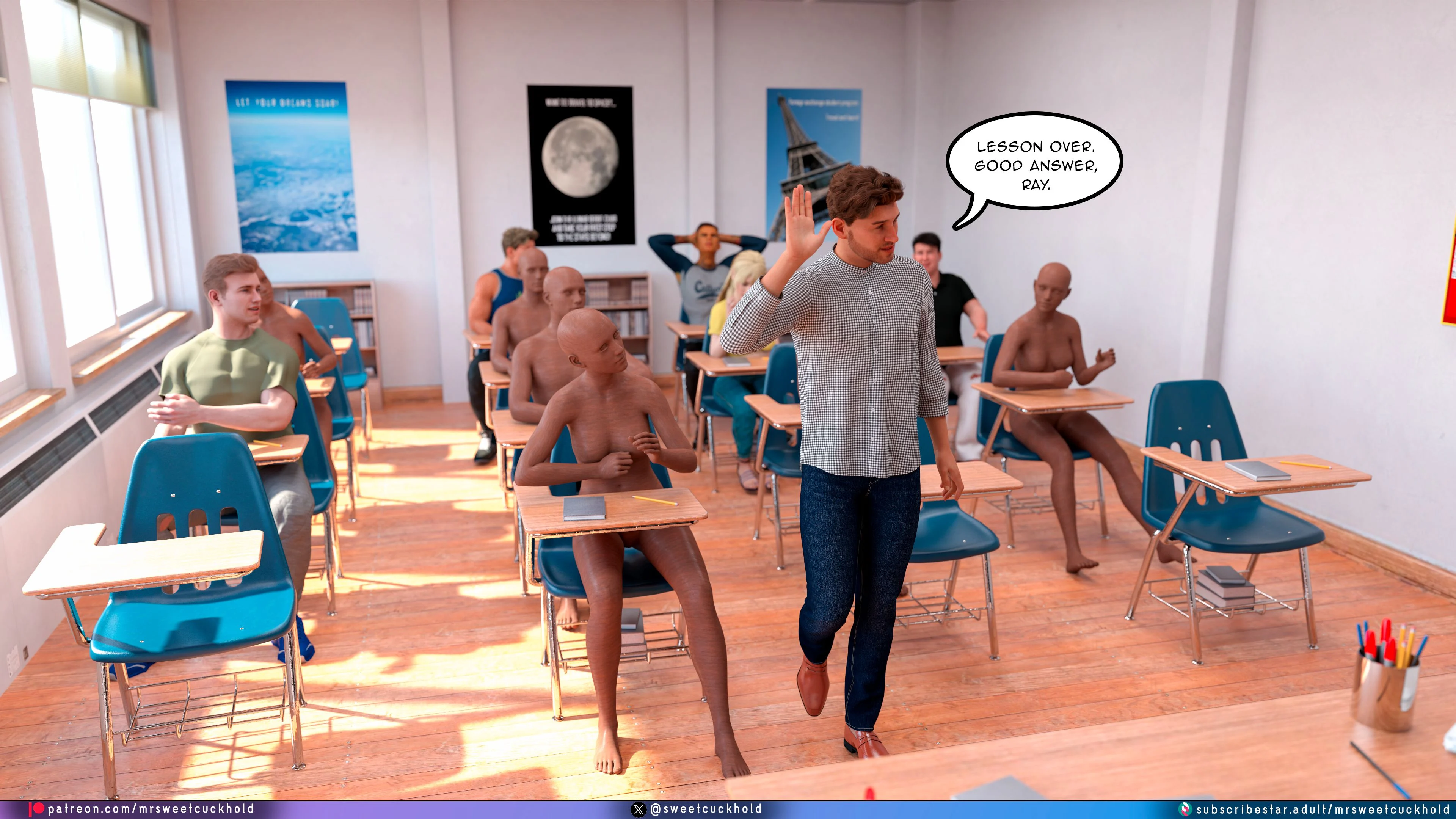 Much bigger than my boyfriend [Mr.SweetCuckhold] - Chapter 7 — Page 94