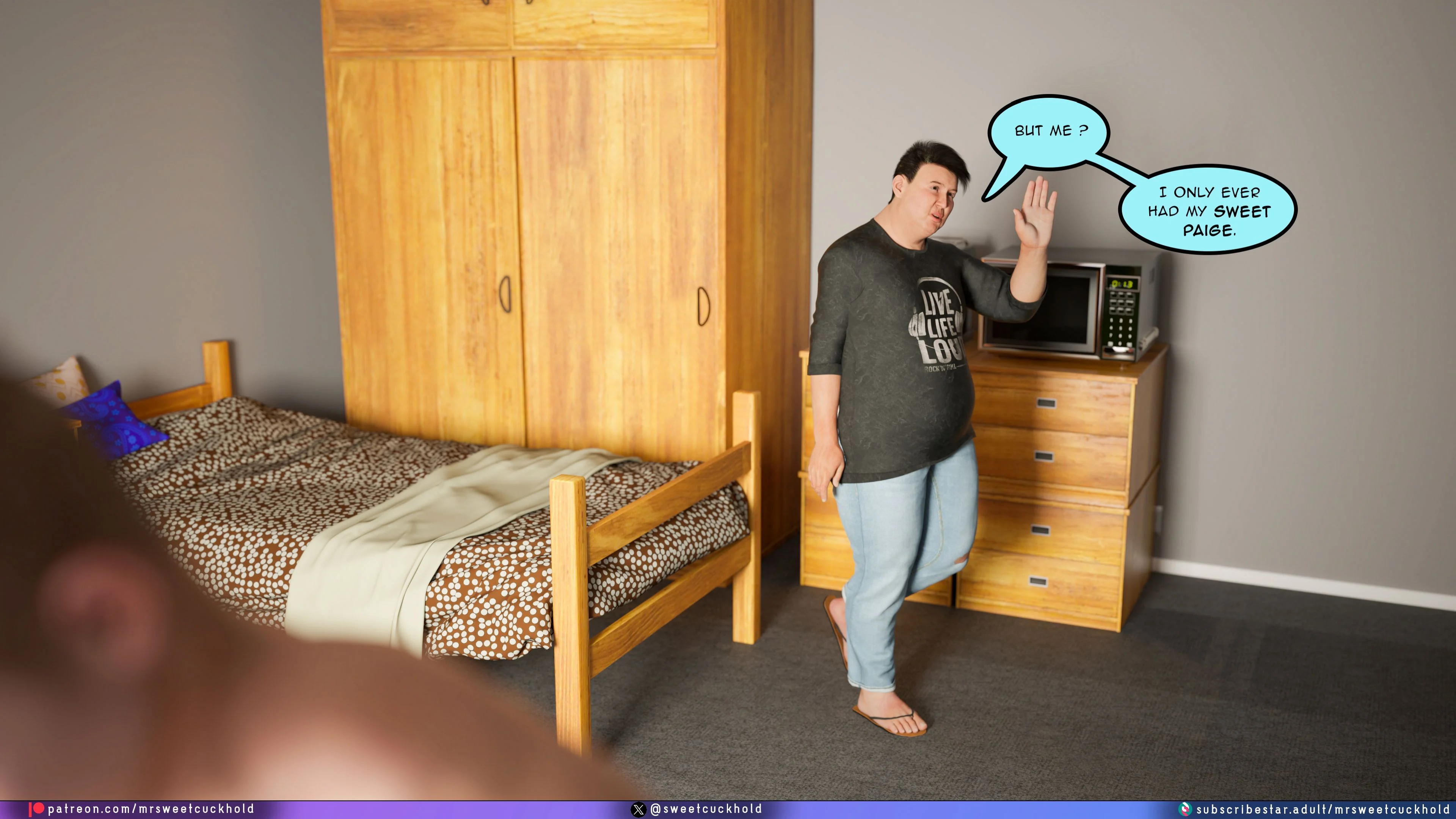 Much bigger than my boyfriend [Mr.SweetCuckhold] - Chapter 9 — Page 17