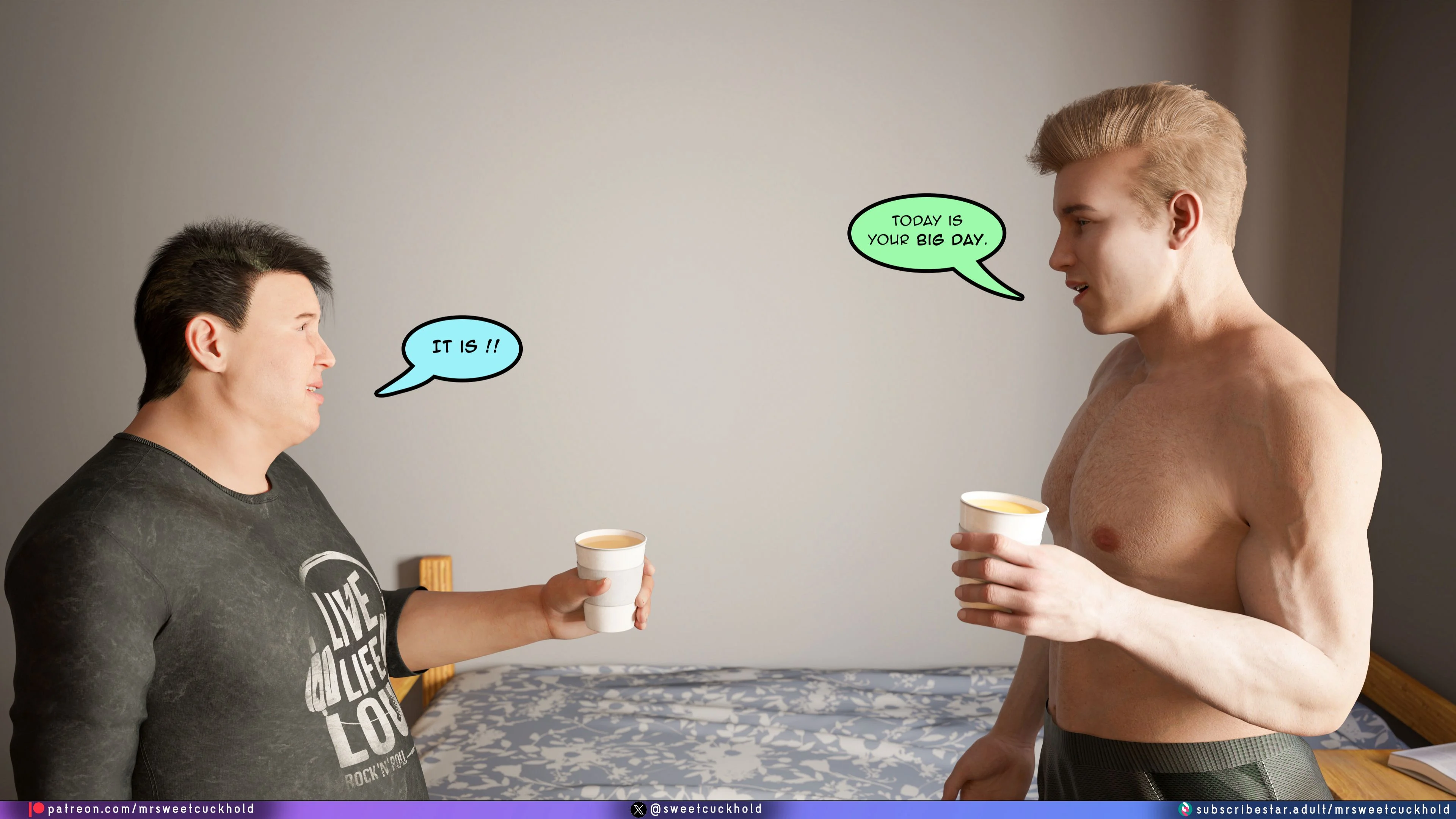 Much bigger than my boyfriend [Mr.SweetCuckhold] - Chapter 9 — Page 21