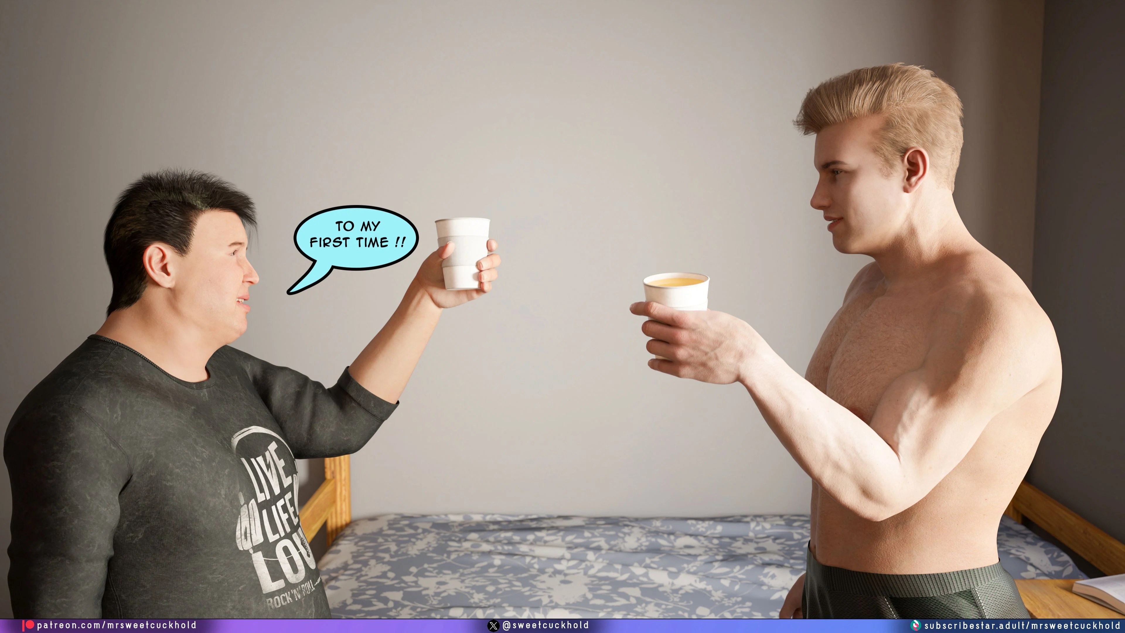 Much bigger than my boyfriend [Mr.SweetCuckhold] - Chapter 9 — Page 22