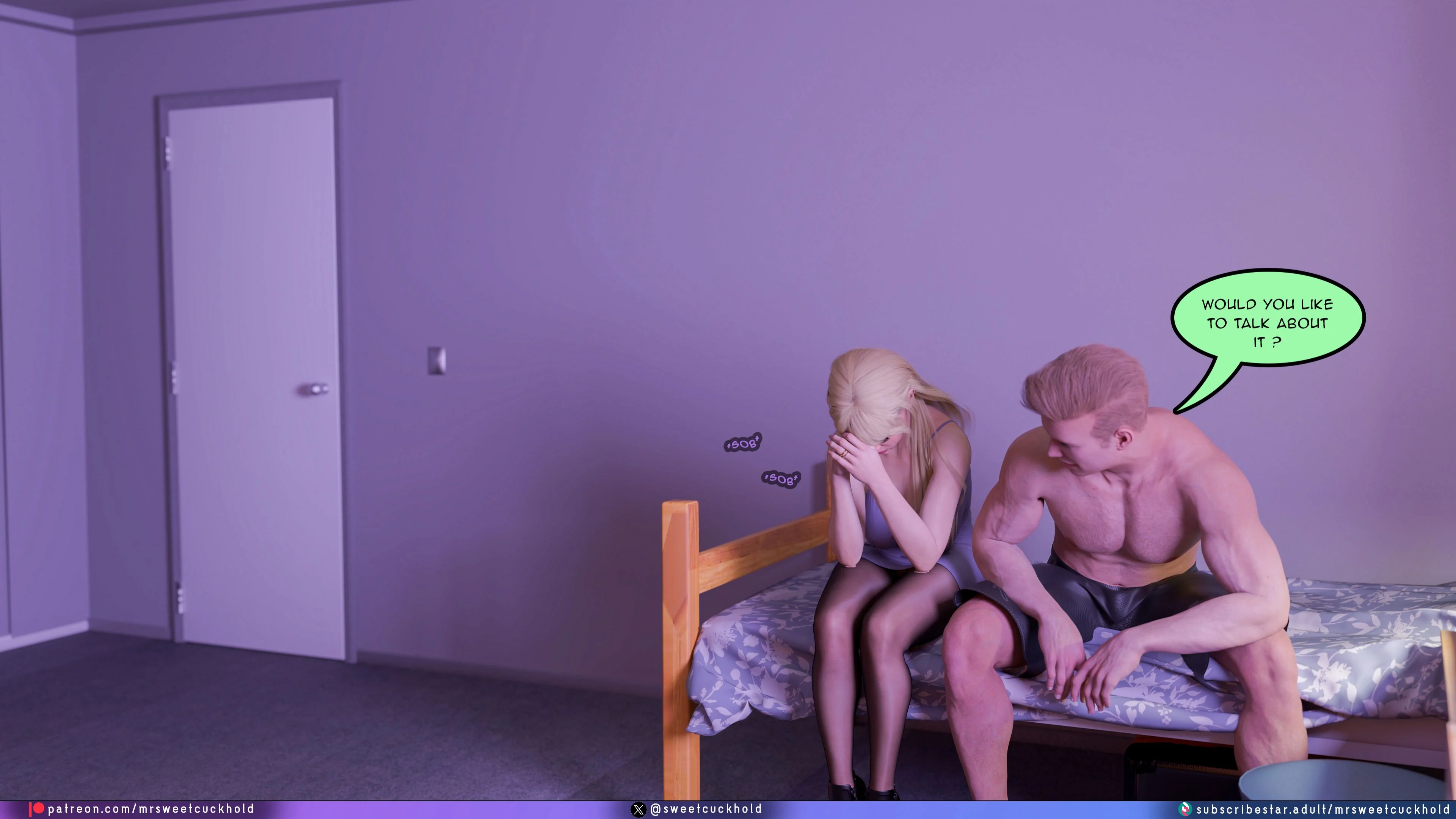 Much bigger than my boyfriend [Mr.SweetCuckhold] - Chapter 9 — Page 54