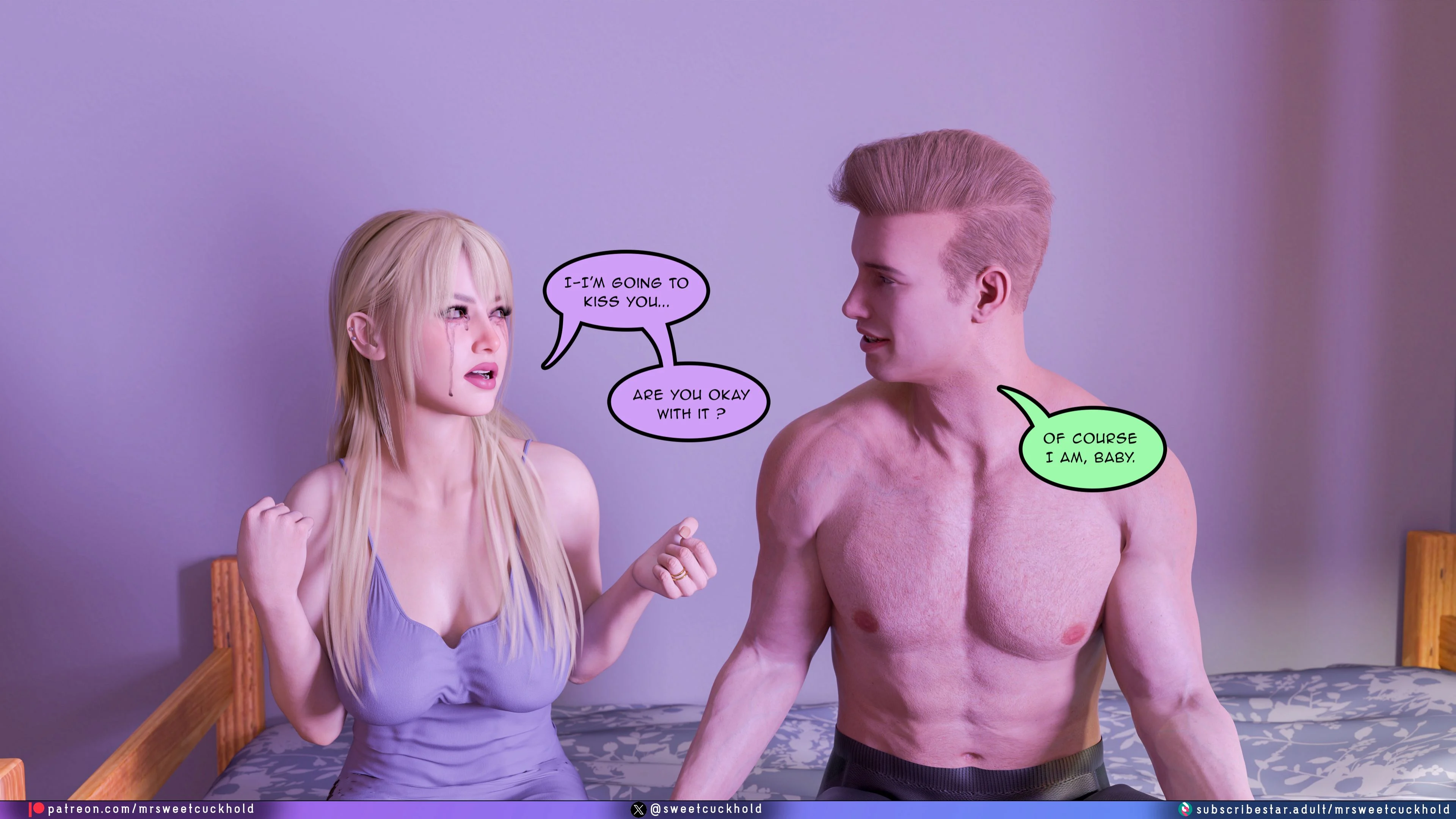 Much bigger than my boyfriend [Mr.SweetCuckhold] - Chapter 9 — Page 71