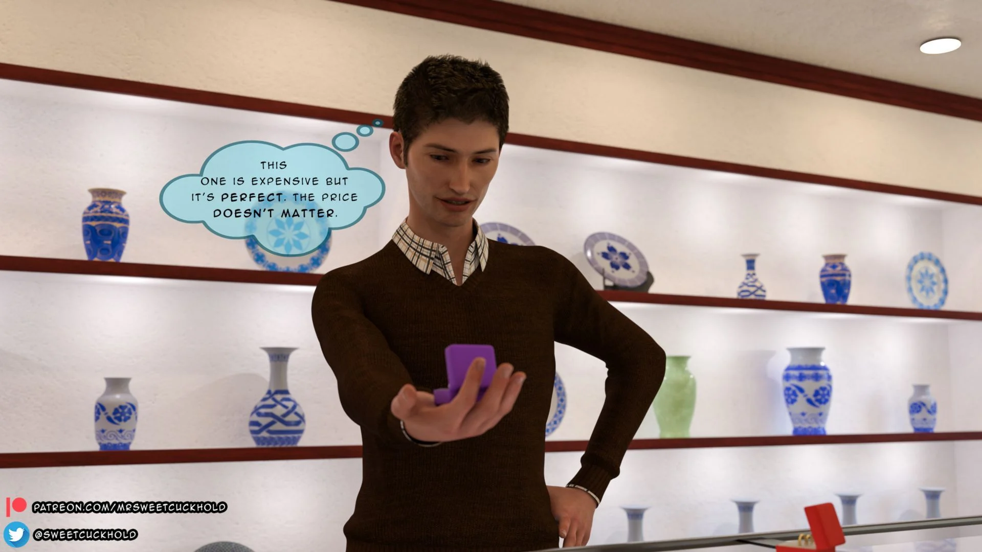 Much bigger than my boyfriend [Mr.SweetCuckhold] - Chapter 4 — Page 130