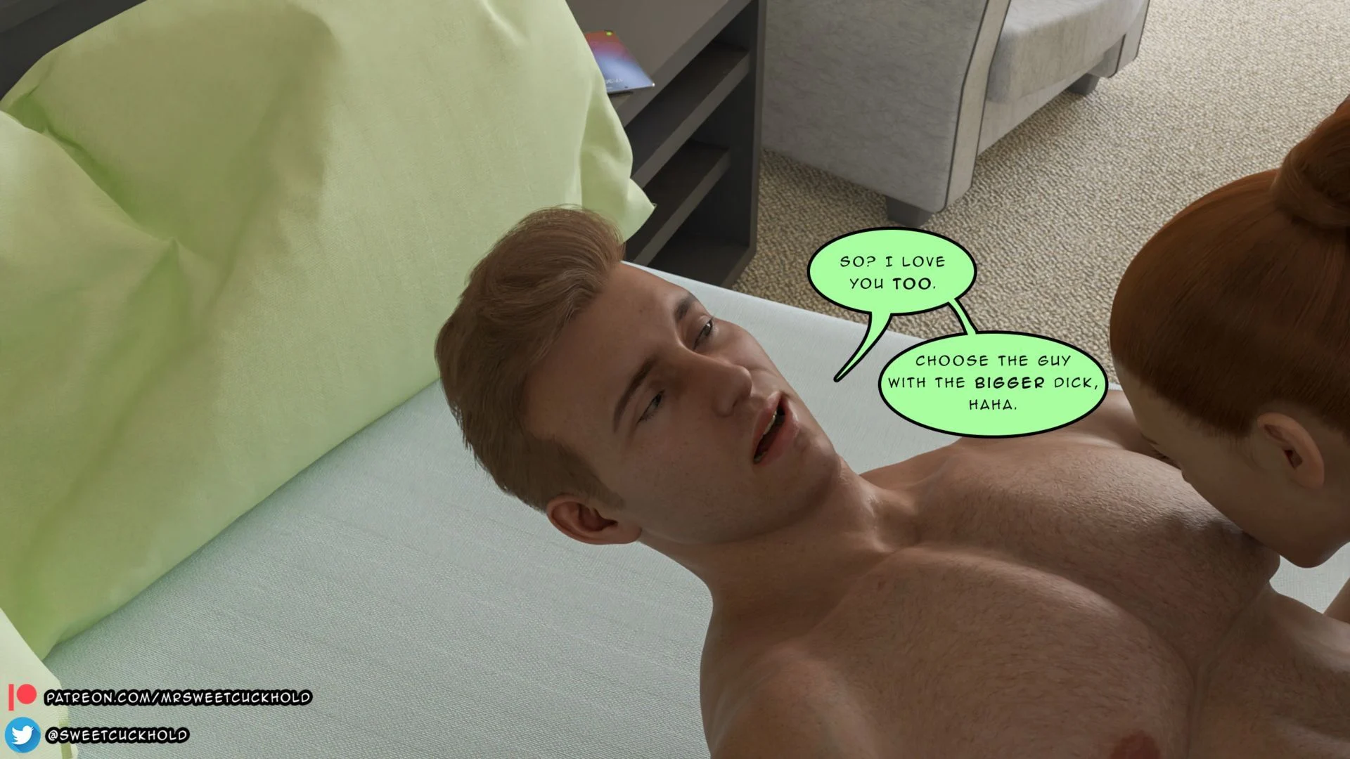 Much bigger than my boyfriend [Mr.SweetCuckhold] - Chapter 4 — Page 15