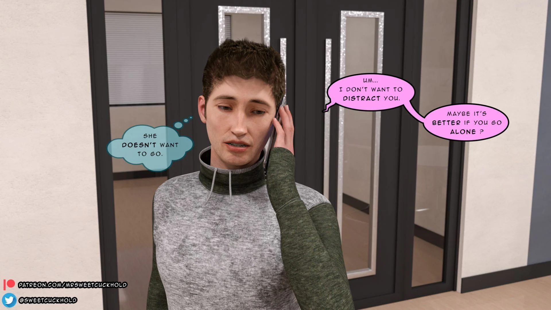 Much bigger than my boyfriend [Mr.SweetCuckhold] - Chapter 4 — Page 35