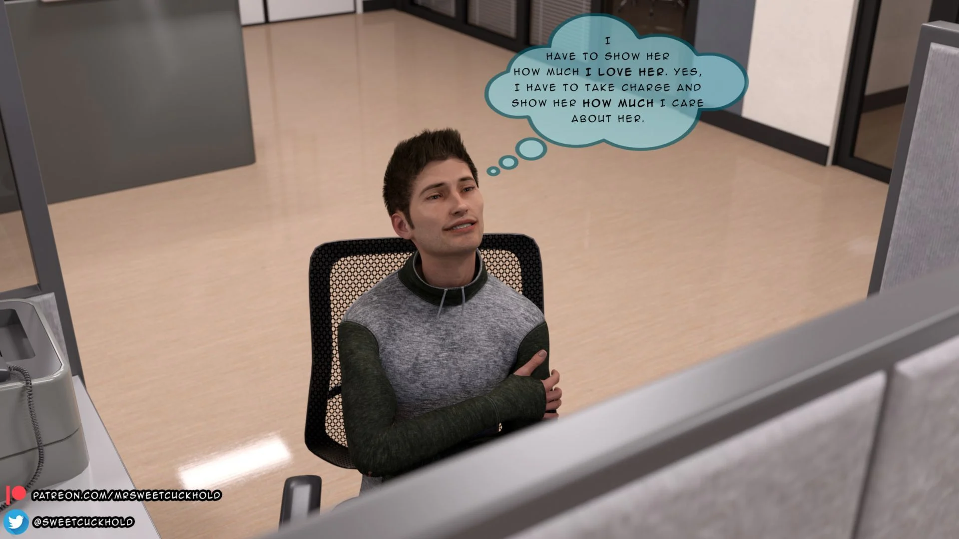 Much bigger than my boyfriend [Mr.SweetCuckhold] - Chapter 4 — Page 4