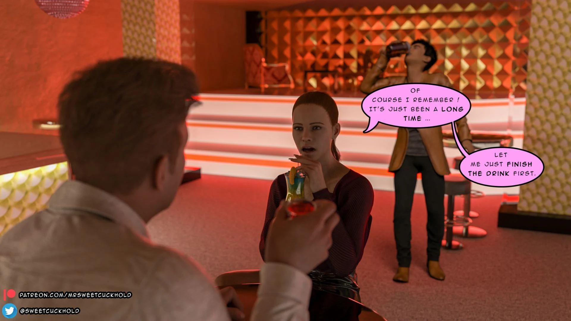 Much bigger than my boyfriend [Mr.SweetCuckhold] - Chapter 4 — Page 54