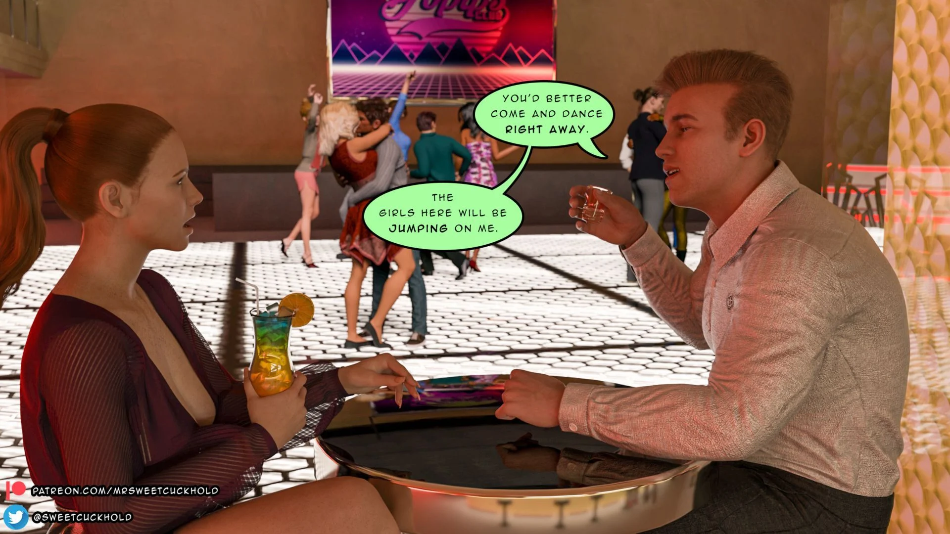 Much bigger than my boyfriend [Mr.SweetCuckhold] - Chapter 4 — Page 55