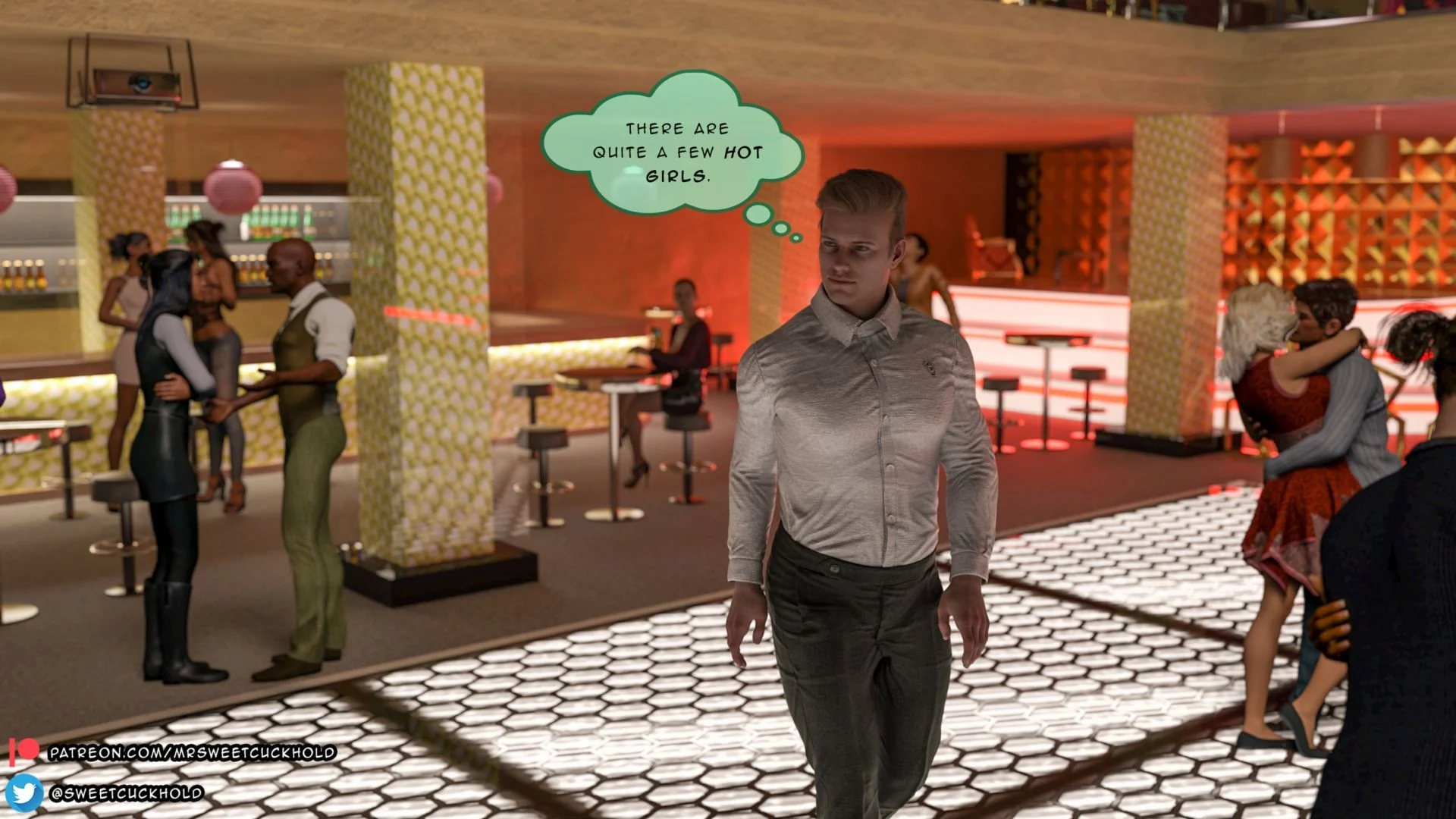 Much bigger than my boyfriend [Mr.SweetCuckhold] - Chapter 4 — Page 59