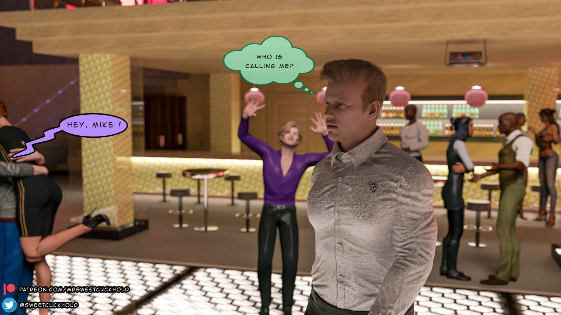 Much bigger than my boyfriend [Mr.SweetCuckhold] - Chapter 4 — Page 60