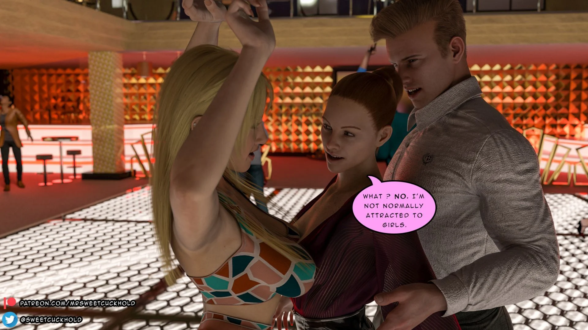 Much bigger than my boyfriend [Mr.SweetCuckhold] - Chapter 4 — Page 88