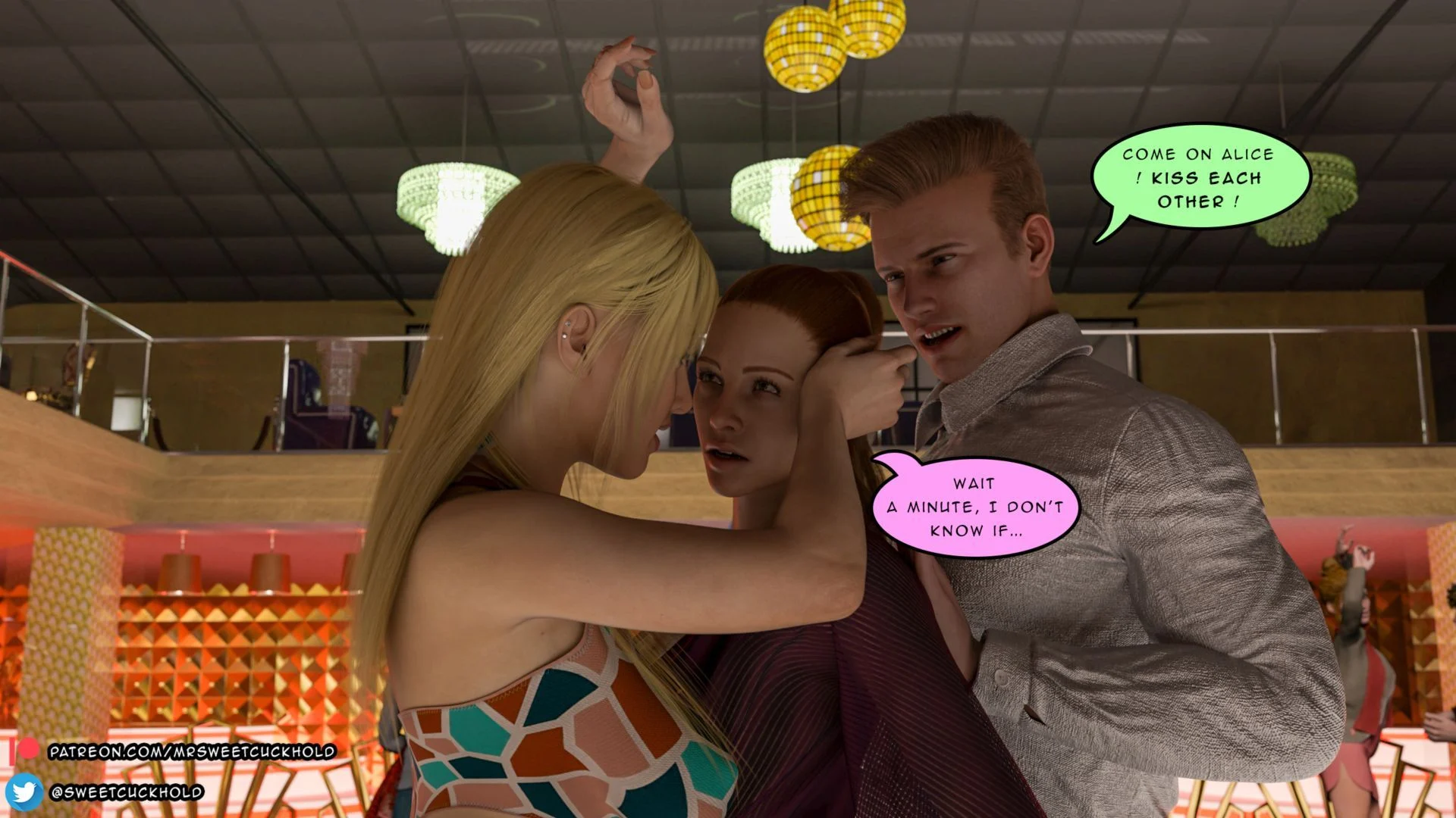 Much bigger than my boyfriend [Mr.SweetCuckhold] - Chapter 4 — Page 90