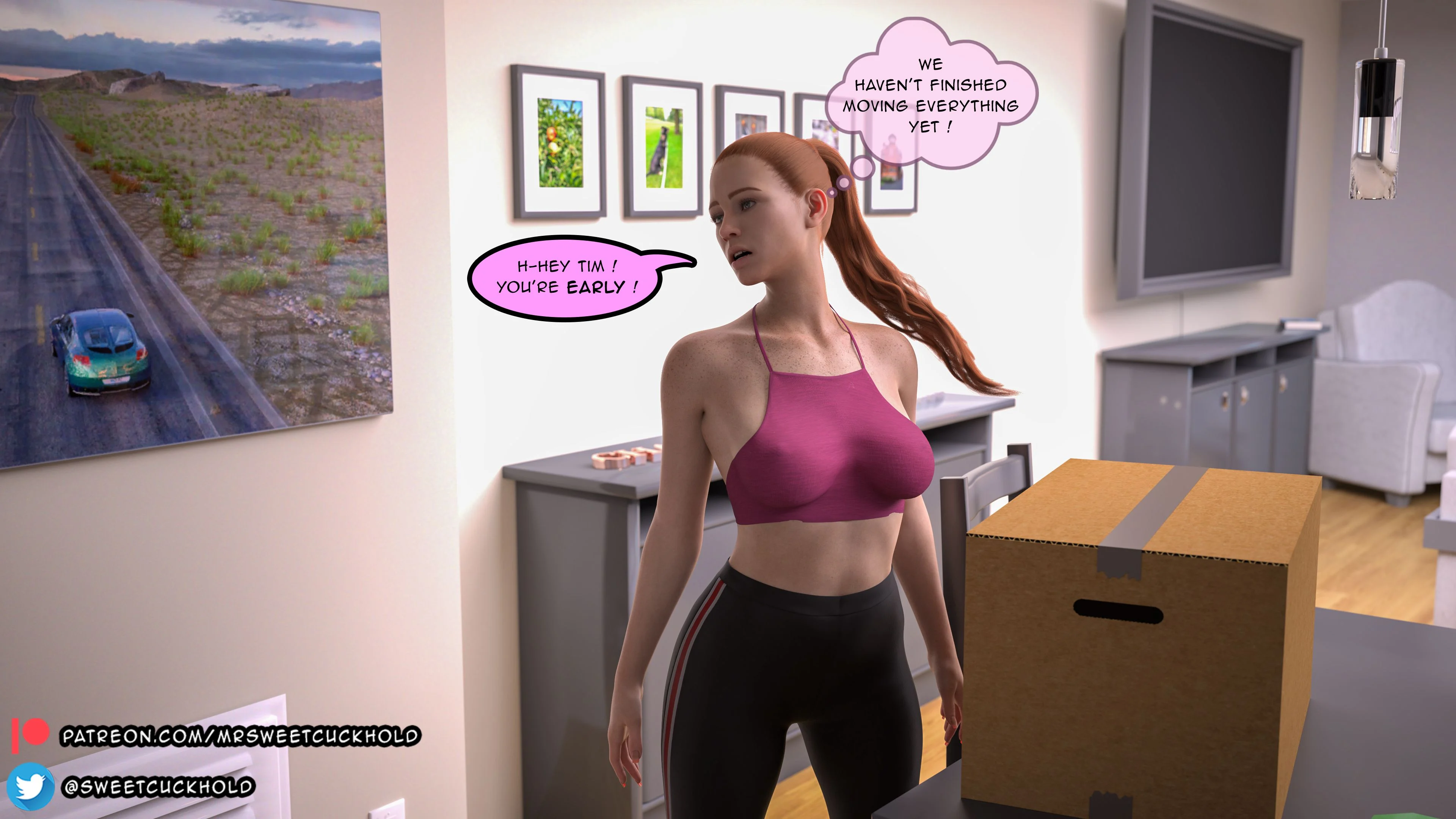 Much bigger than my boyfriend [Mr.SweetCuckhold] - Chapter 5 — Page 28