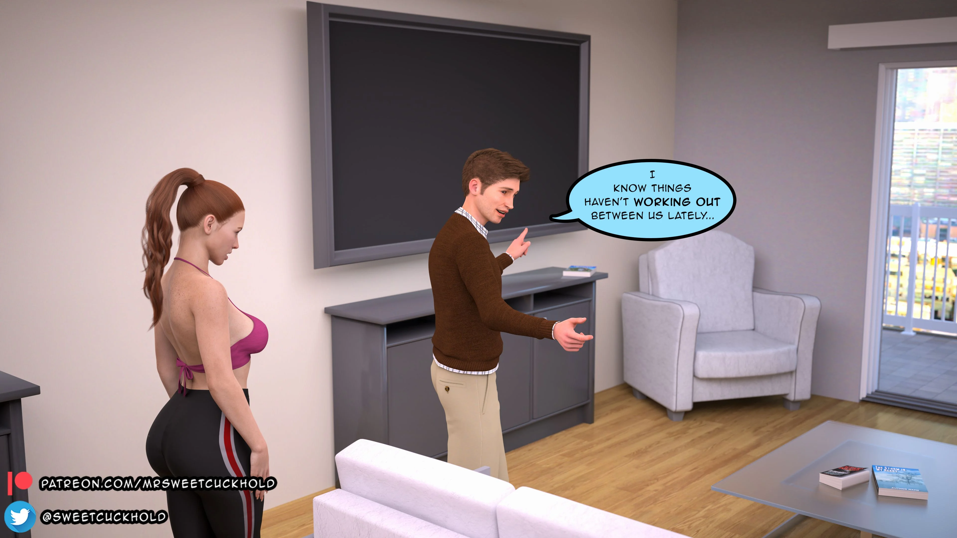 Much bigger than my boyfriend [Mr.SweetCuckhold] - Chapter 5 — Page 32