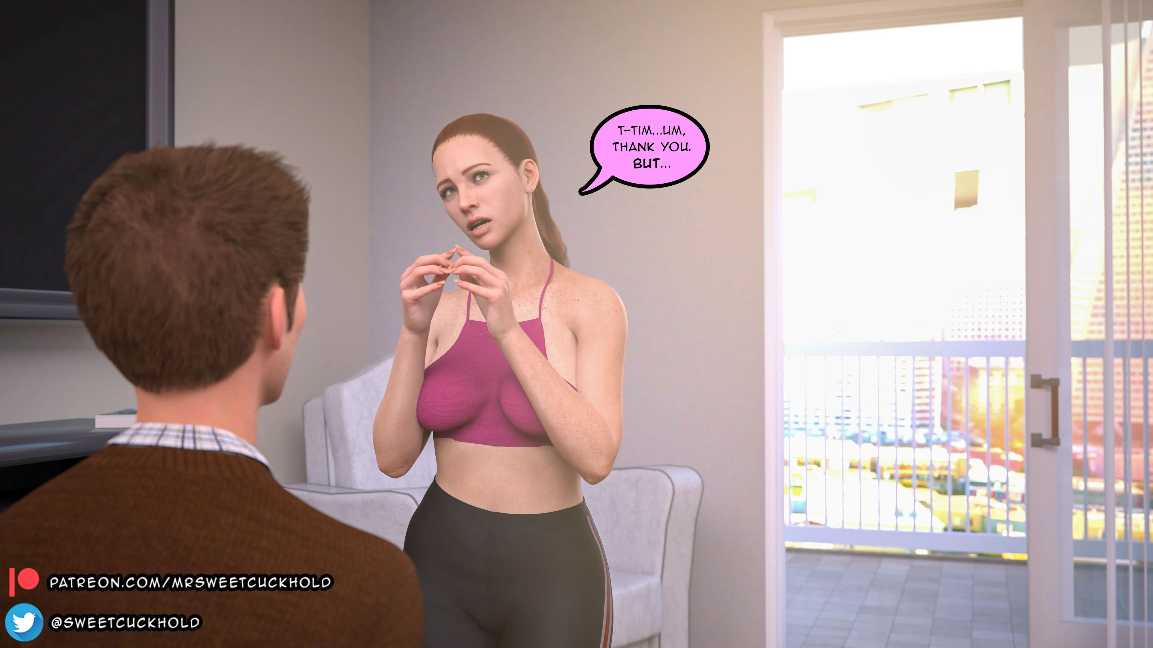 Much bigger than my boyfriend [Mr.SweetCuckhold] - Chapter 5 — Page 42