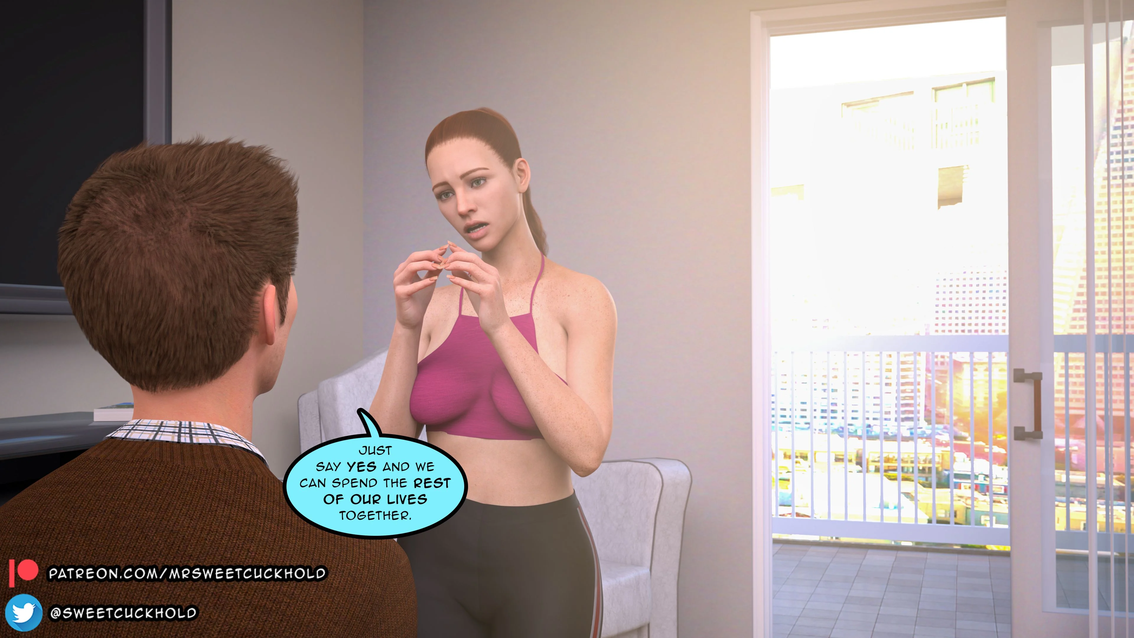 Much bigger than my boyfriend [Mr.SweetCuckhold] - Chapter 5 — Page 43