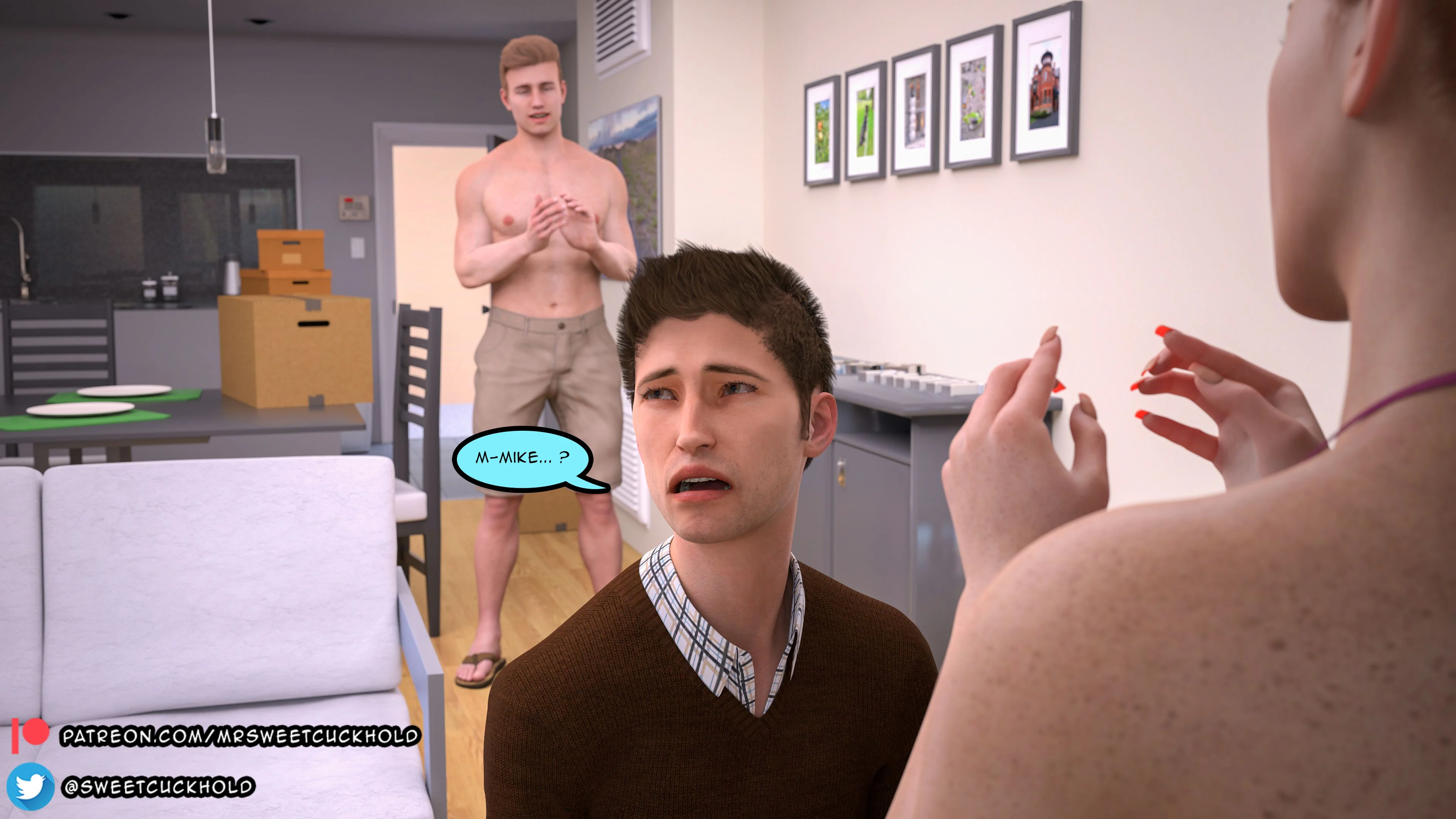 Much bigger than my boyfriend [Mr.SweetCuckhold] - Chapter 5 — Page 46