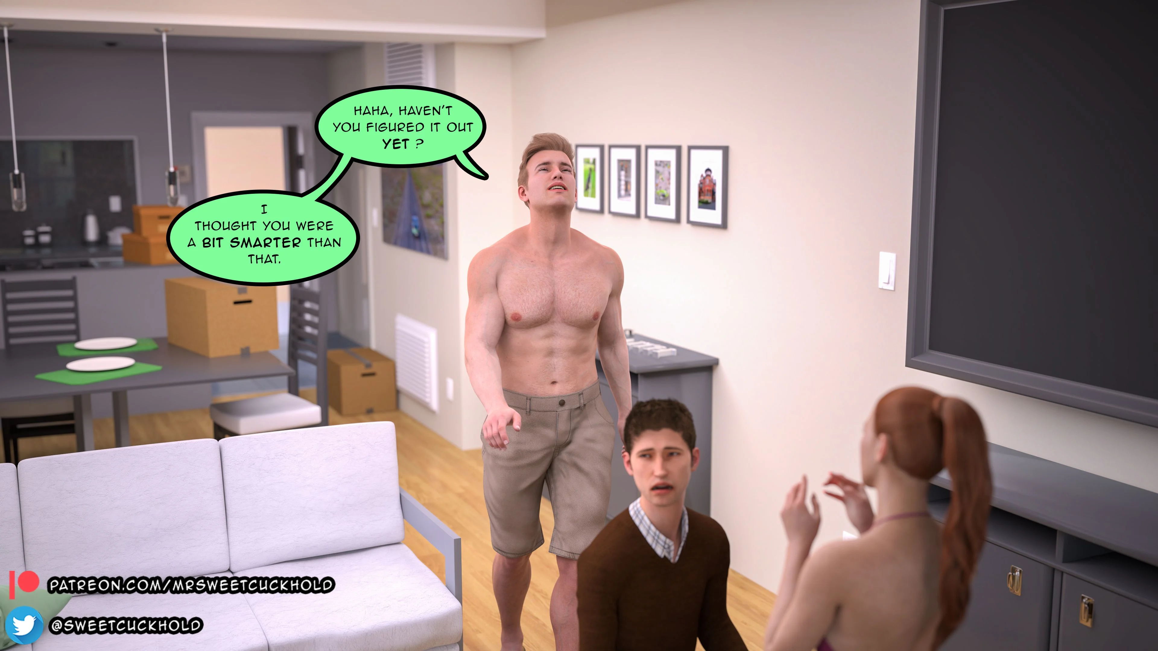 Much bigger than my boyfriend [Mr.SweetCuckhold] - Chapter 5 — Page 47