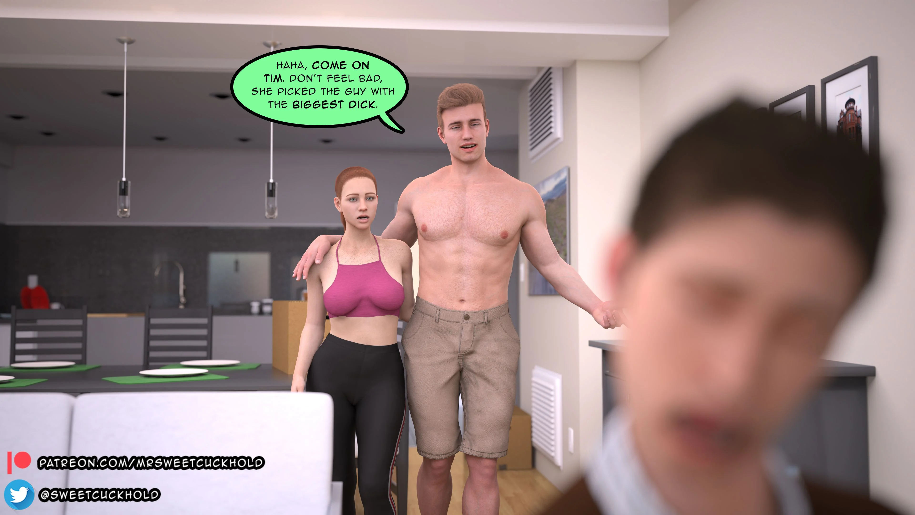 Much bigger than my boyfriend [Mr.SweetCuckhold] - Chapter 5 — Page 54