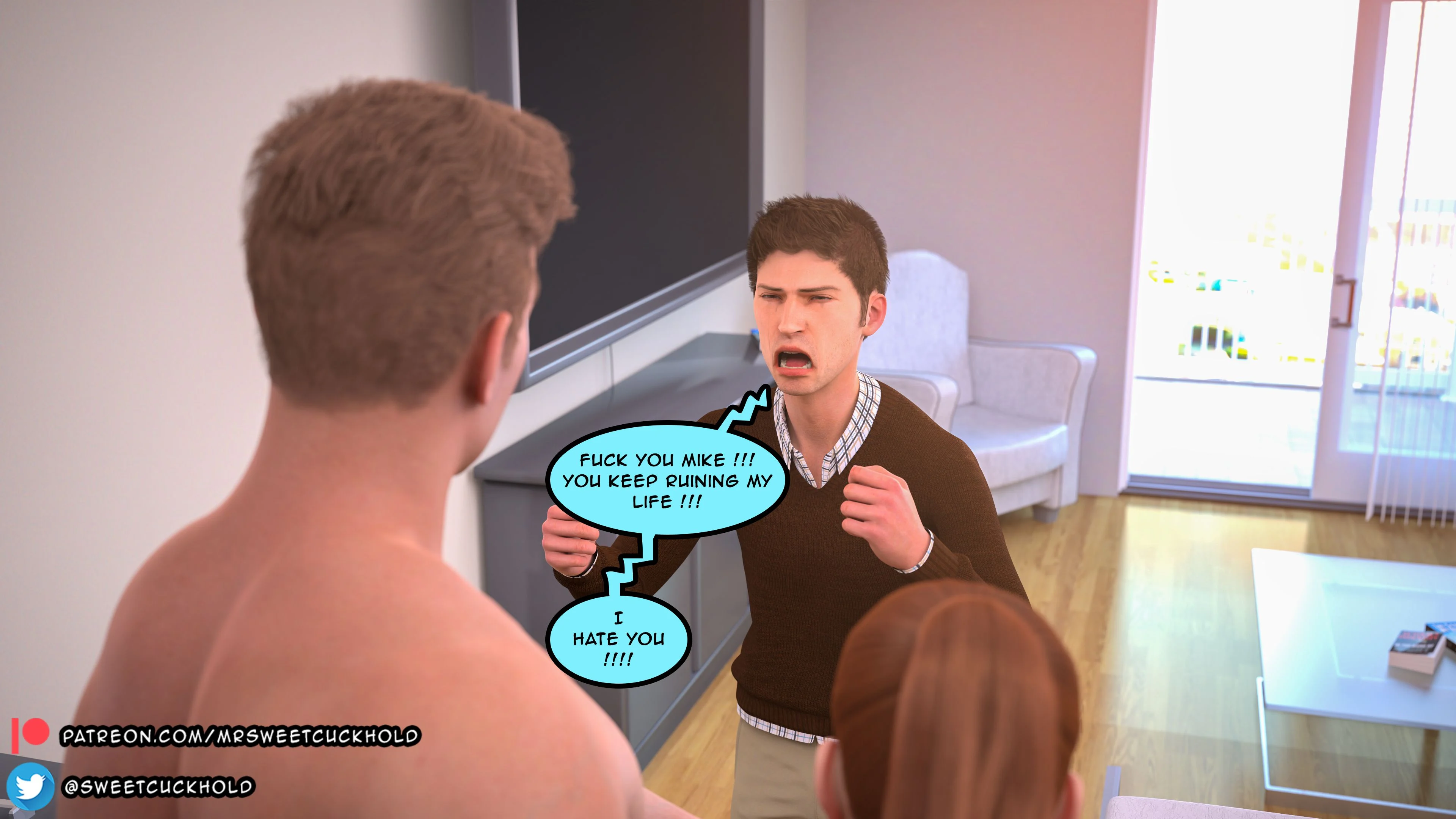 Much bigger than my boyfriend [Mr.SweetCuckhold] - Chapter 5 — Page 58