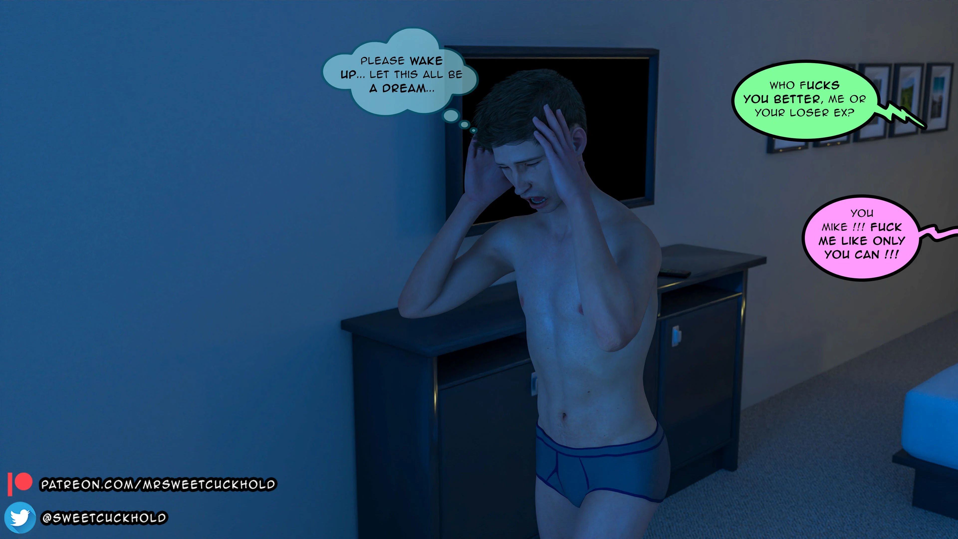 Much bigger than my boyfriend [Mr.SweetCuckhold] - Chapter 5 — Page 87