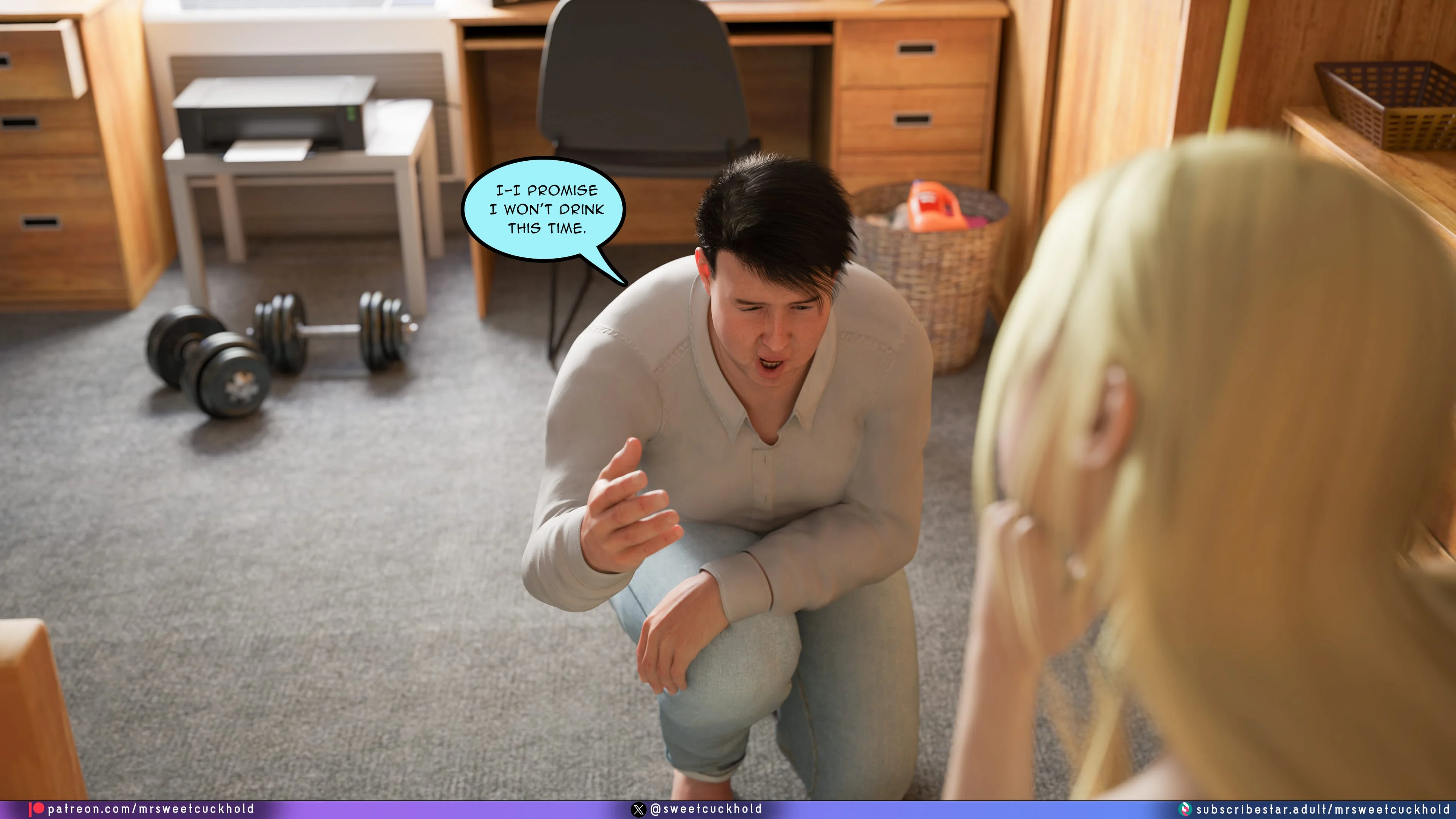 Much bigger than my boyfriend [Mr.SweetCuckhold] - Chapter 10 — Page 17