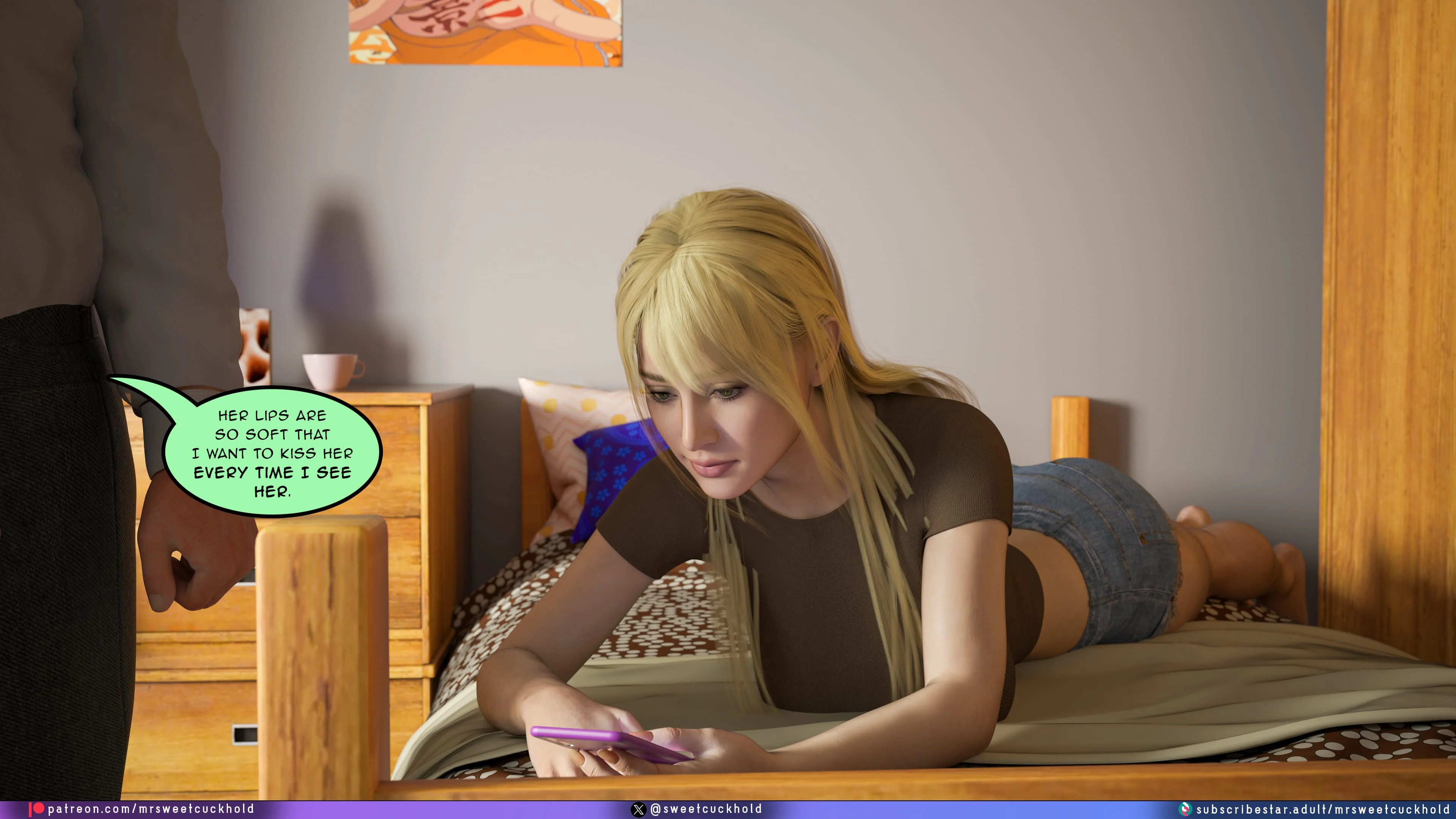 Much bigger than my boyfriend [Mr.SweetCuckhold] - Chapter 10 — Page 55