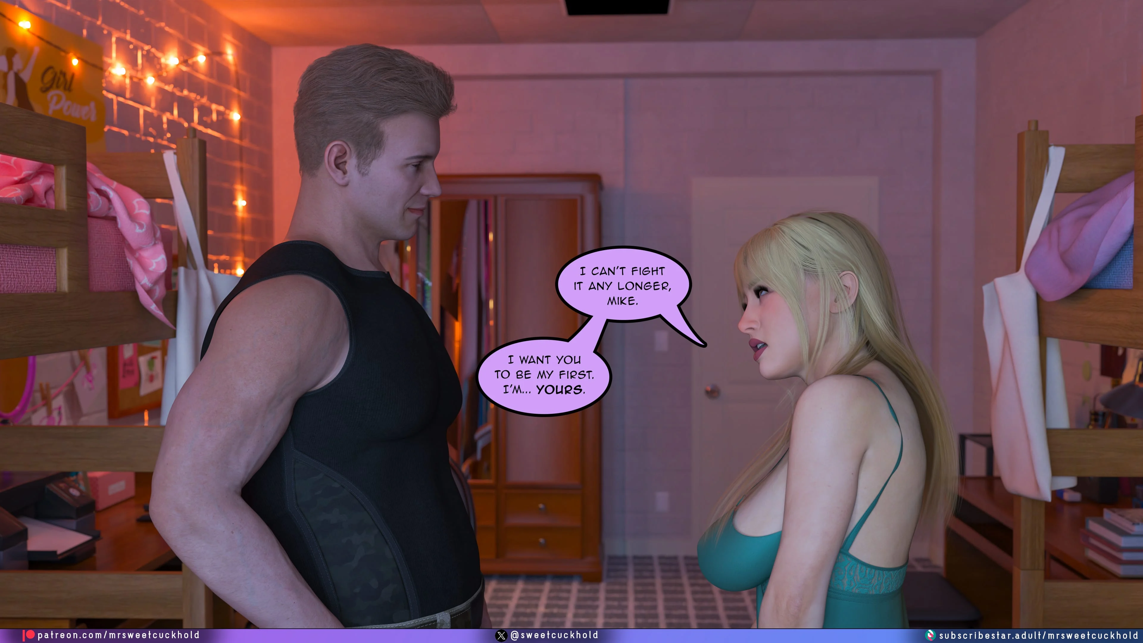 Much bigger than my boyfriend [Mr.SweetCuckhold] - Chapter 10 — Page 83