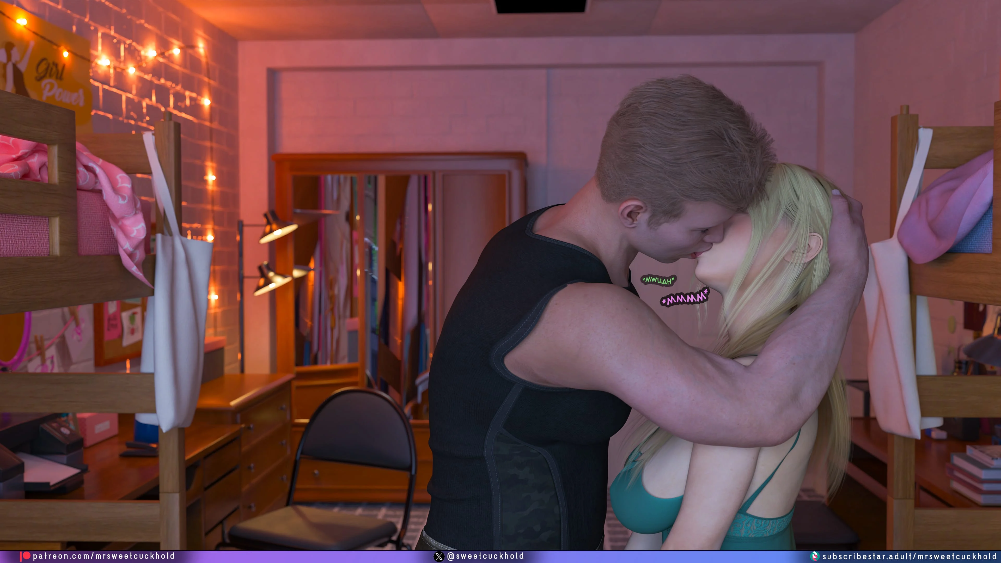 Much bigger than my boyfriend [Mr.SweetCuckhold] - Chapter 10 — Page 85