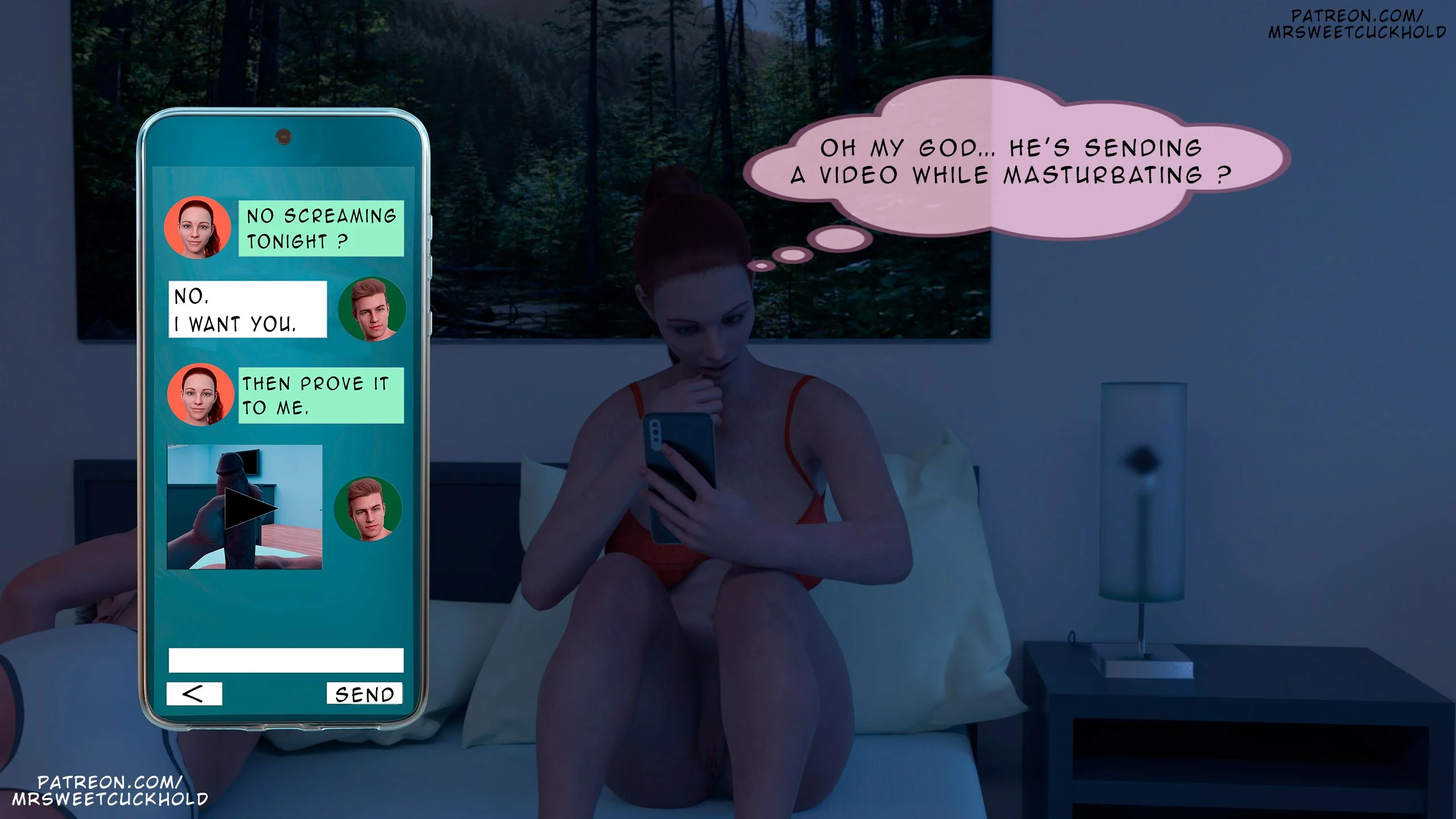 Much bigger than my boyfriend [Mr.SweetCuckhold] - Chapter 2 — Page 35